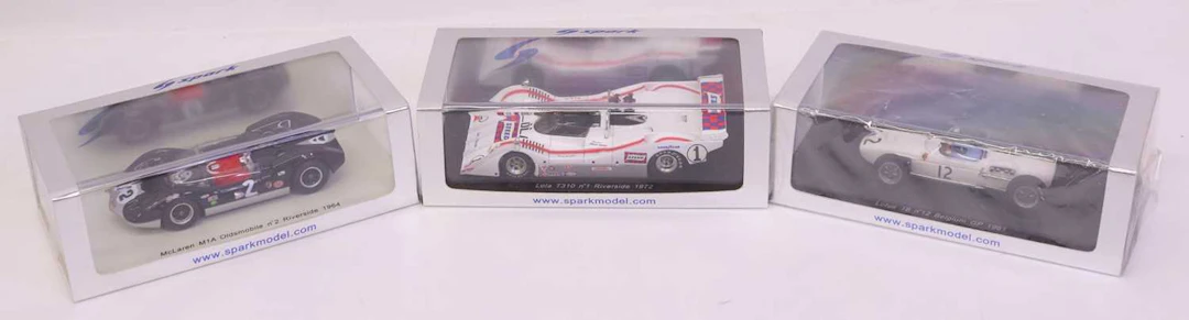 Lot 539 - Spark Models 1/43 scale group of 3
