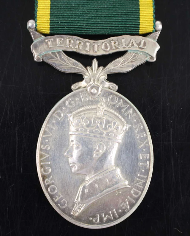 Lot 1081 - A Geo. VI Territorial Efficient Service
