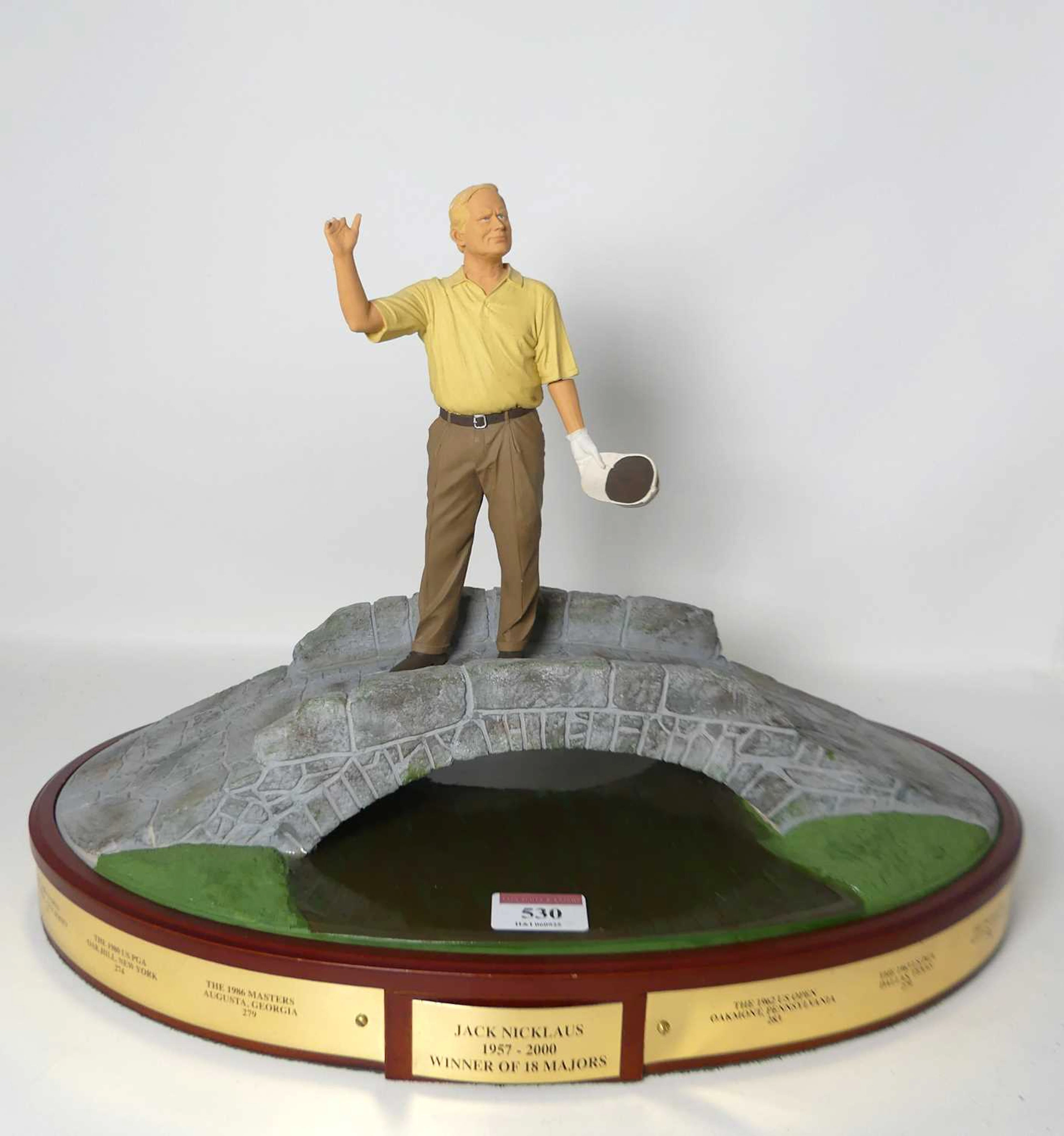 Lot 530 - A composite figure of Jack Nicklaus, height