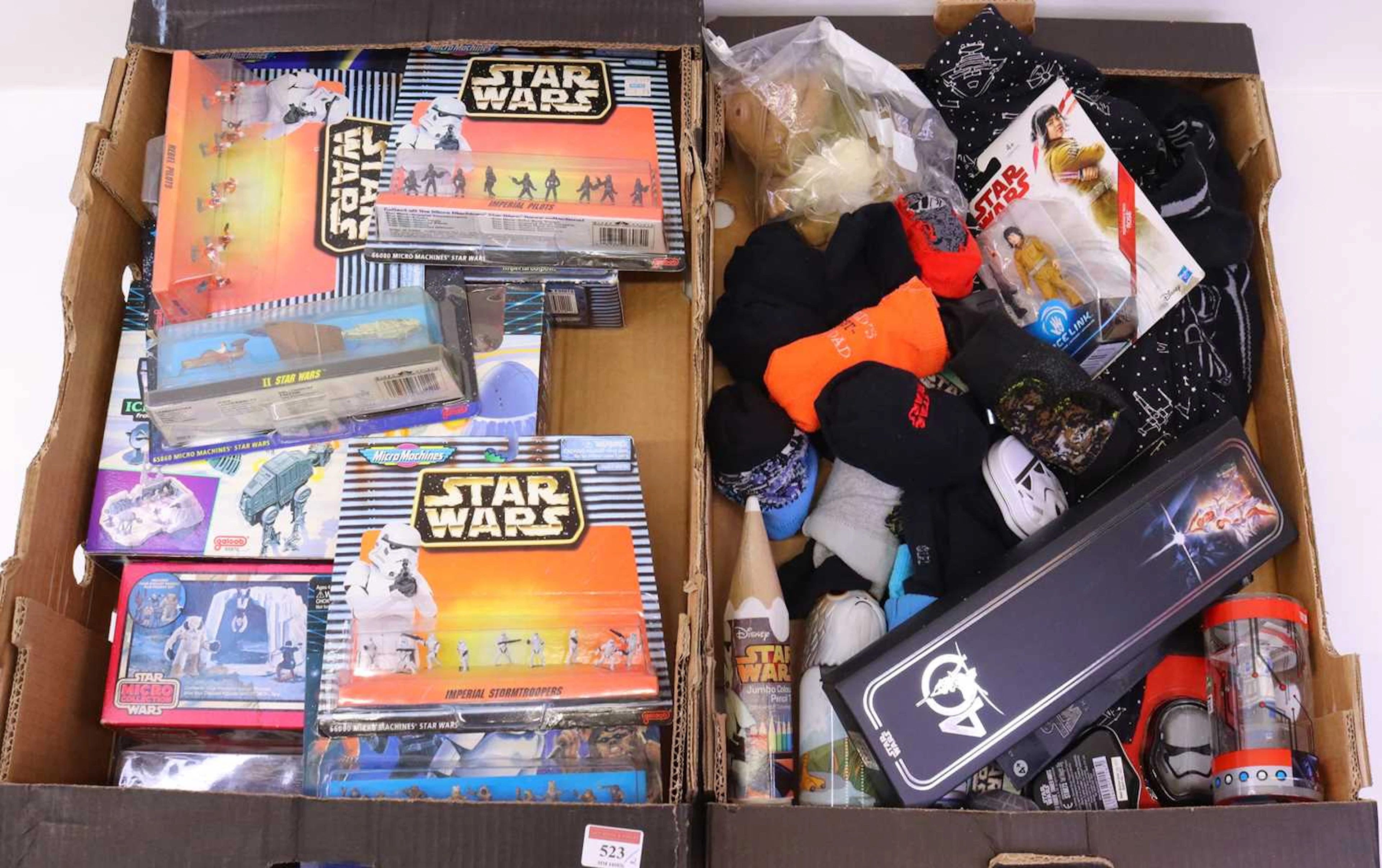 Lot 523 - Galoob Micro Mashines a collection of Star