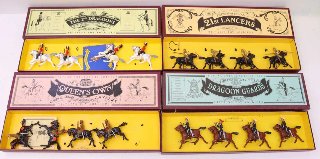 Lot 389 - Britains group of 4 sets comprising No.8807