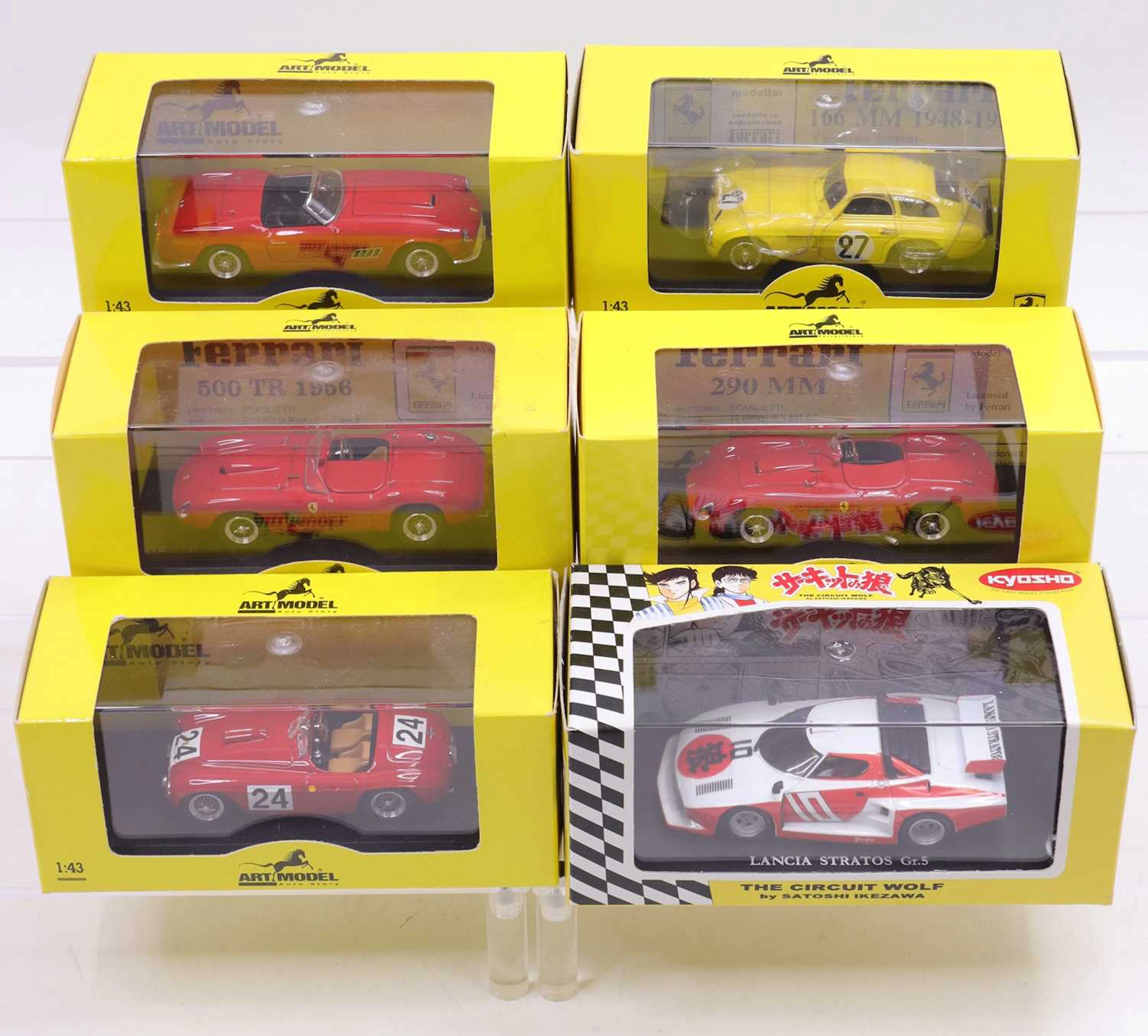 Lot 892 - Kyosho Art Model 1/43 scale plastic cased