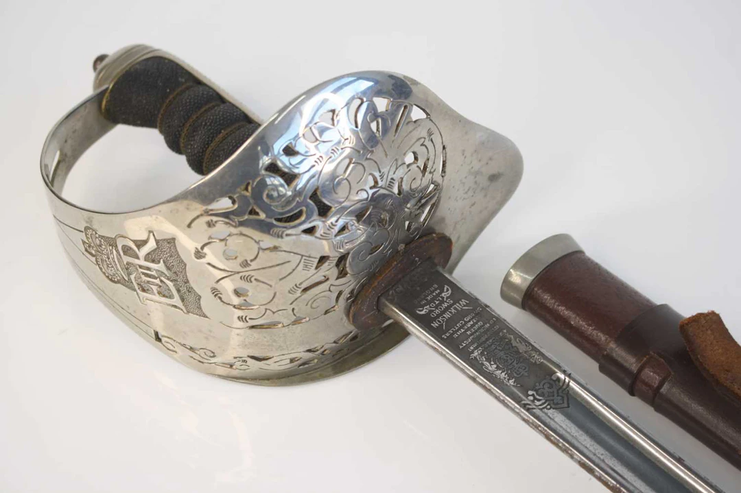Lot 1229 - An 1897 pattern Infantry Officers sword