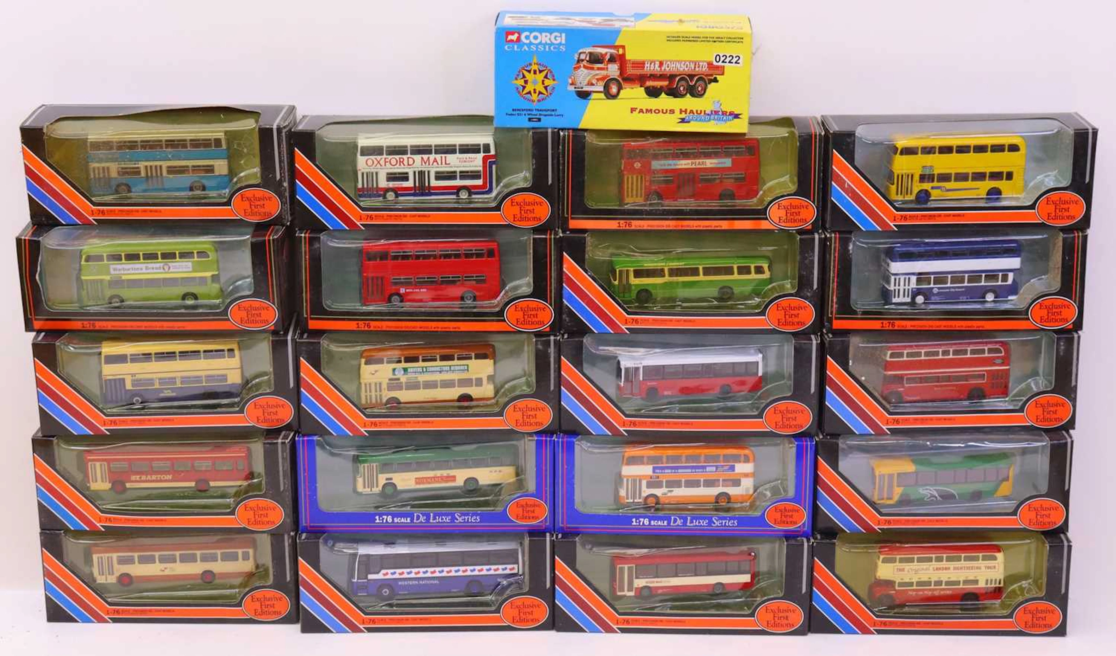 Lot 348 - An EFE and Corgi Classics boxed modern issue