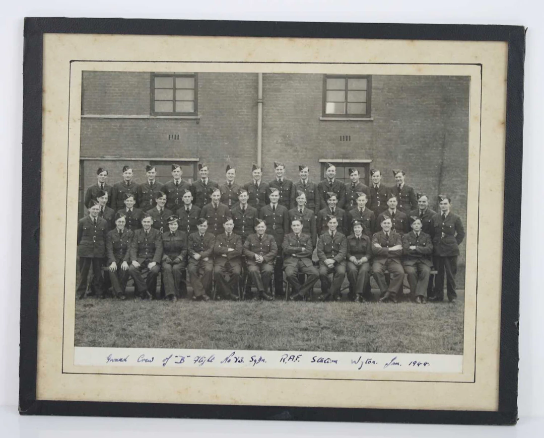 Lot 1063 - A black and white photograph of the Ground