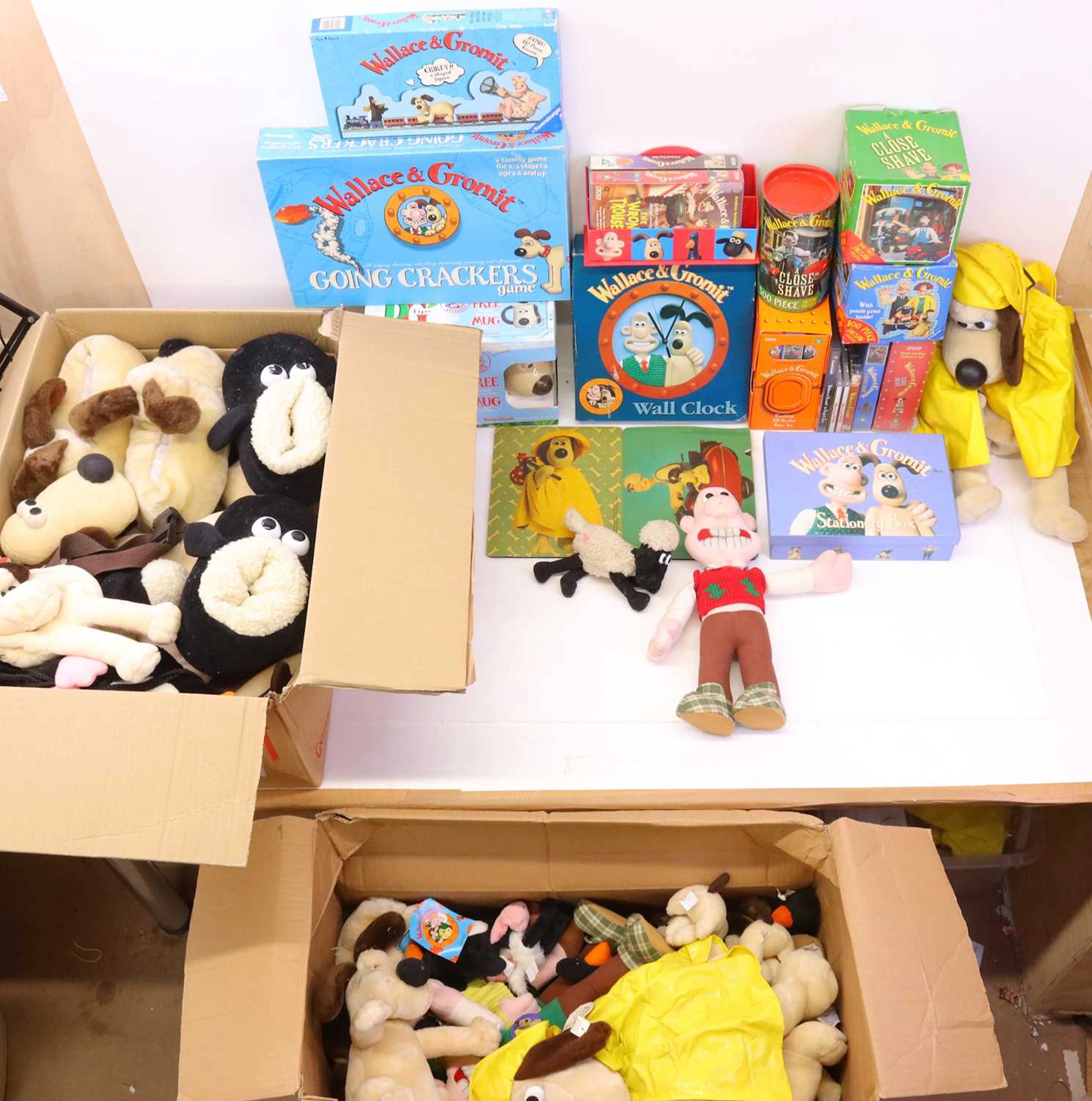 Lot 759 - 3 boxes of mixed Wallace and Gromit