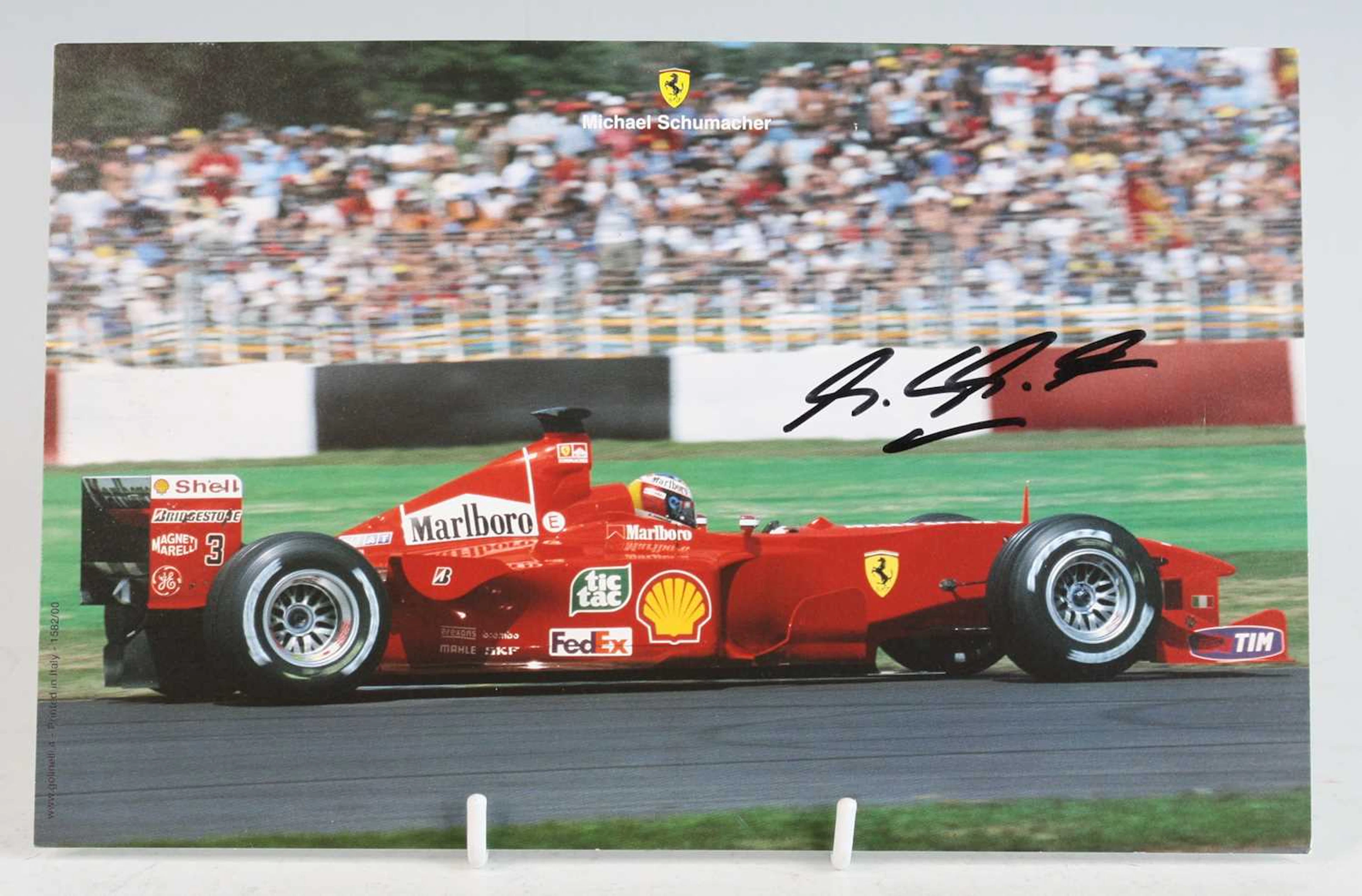 Lot 1156 - Michael Schumacher, an 18 x 28cm colour