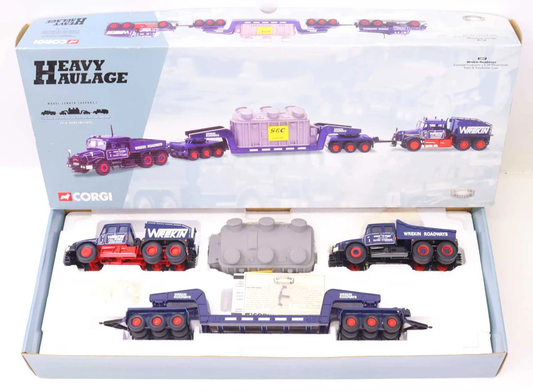 Lot 198 - A Corgi Toys Heavy Haulage 1/50 scale No.