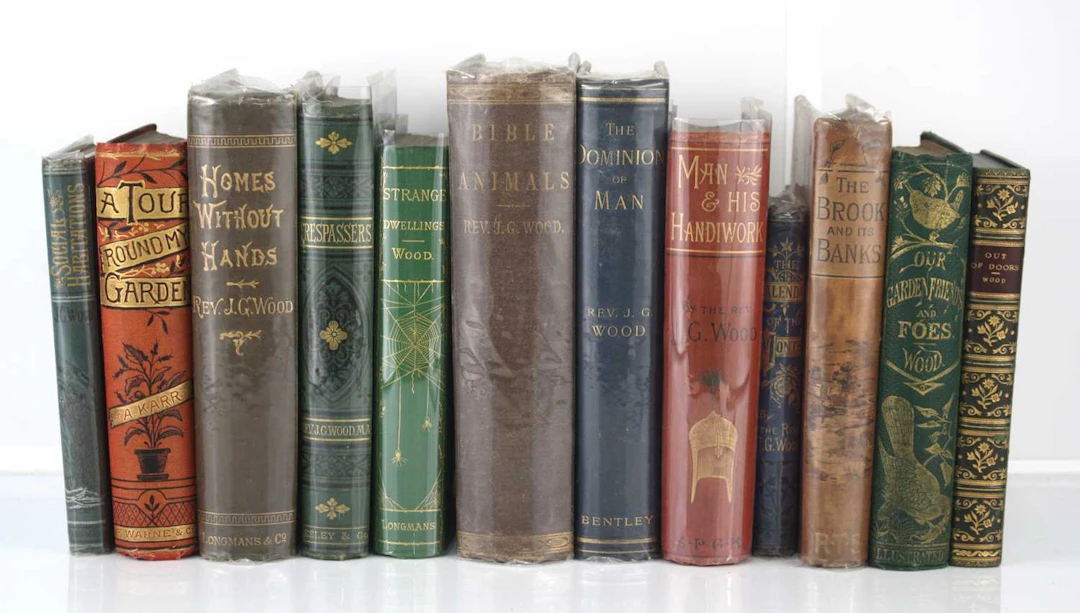 Lot 181 - A collection of works by Rev, J.G. Wood