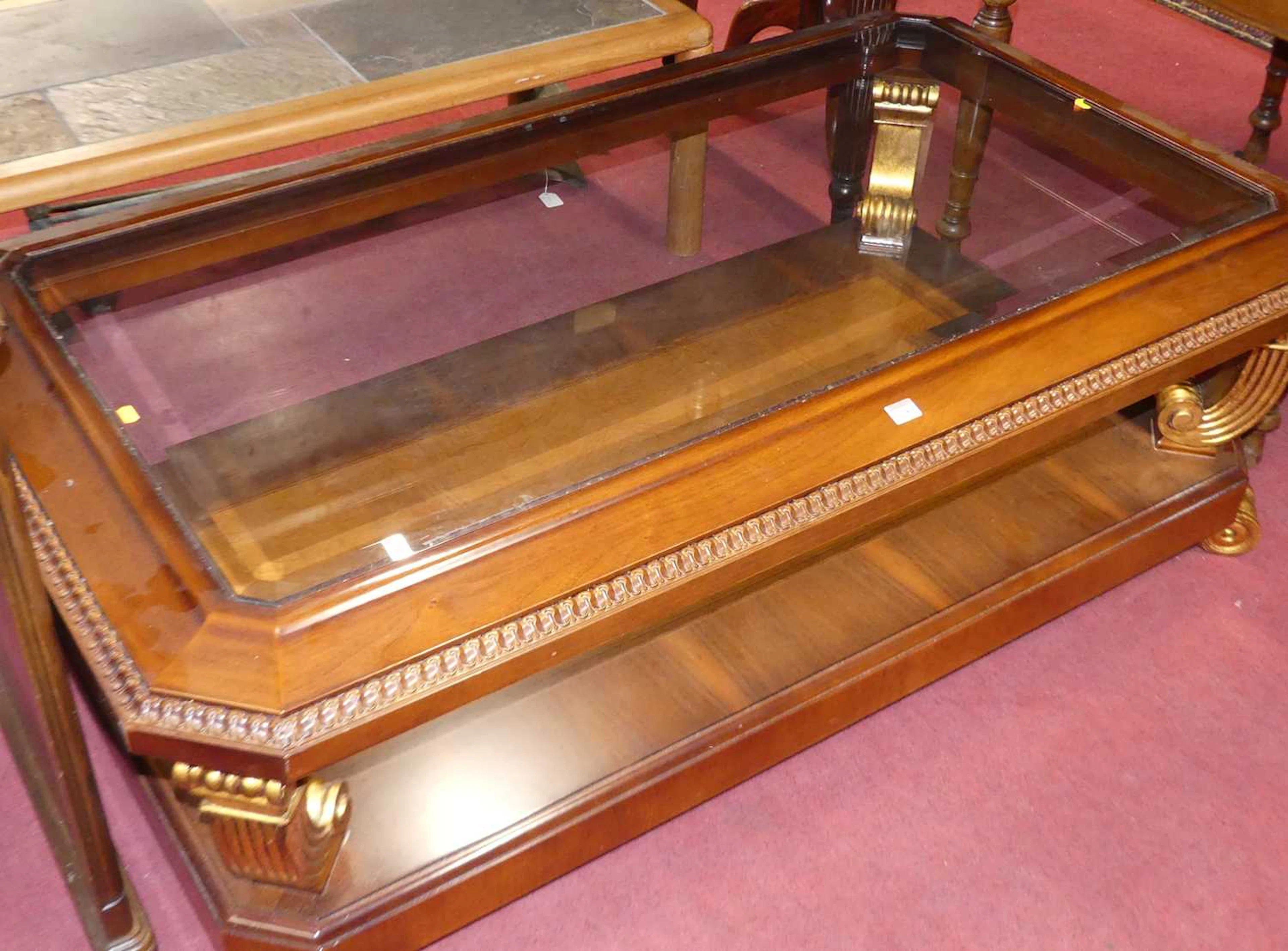 Lot 1241 - A contemporary burr and figured walnut