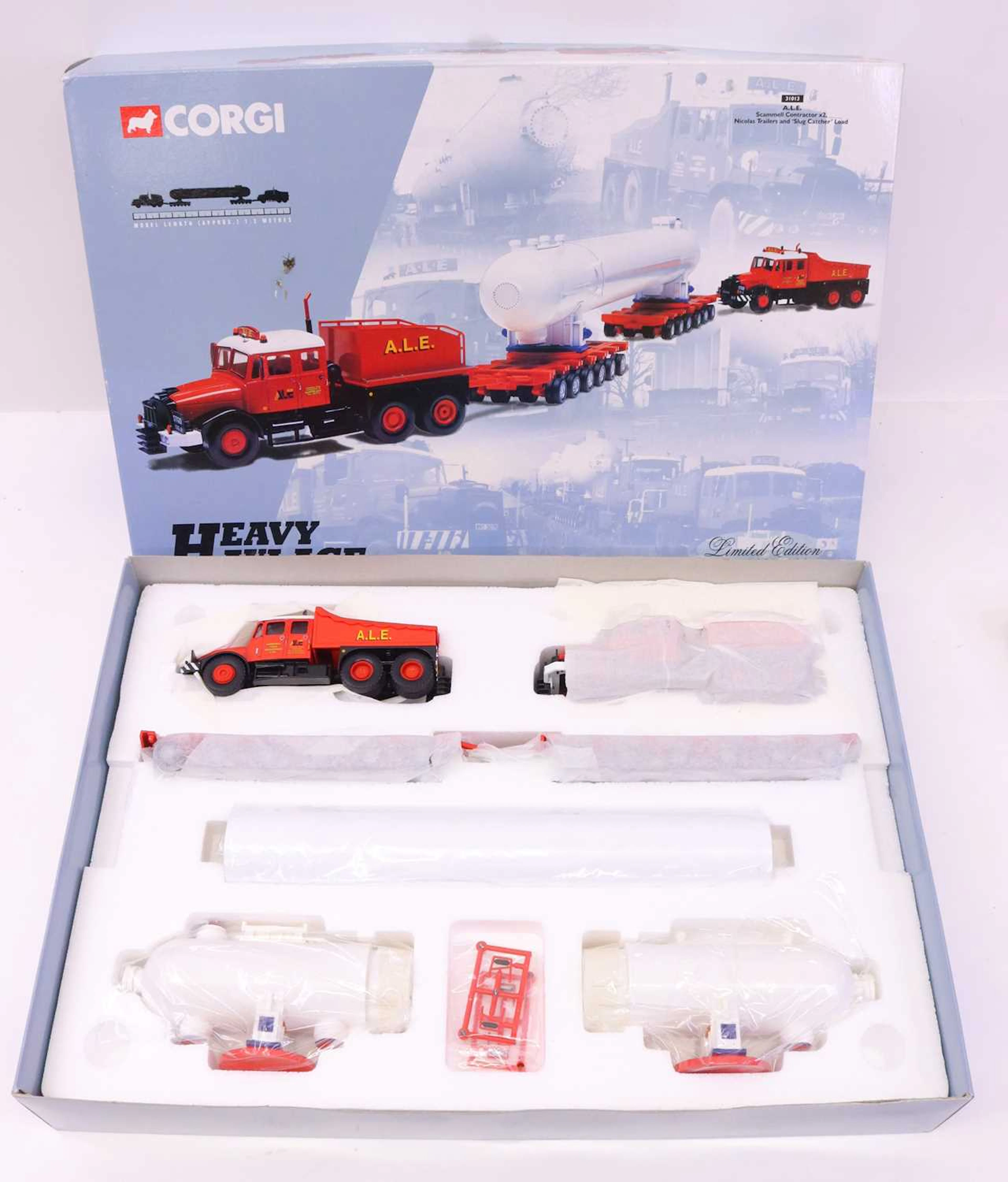 Lot 374 - Corgi Heavy Haulage limited edition model No.