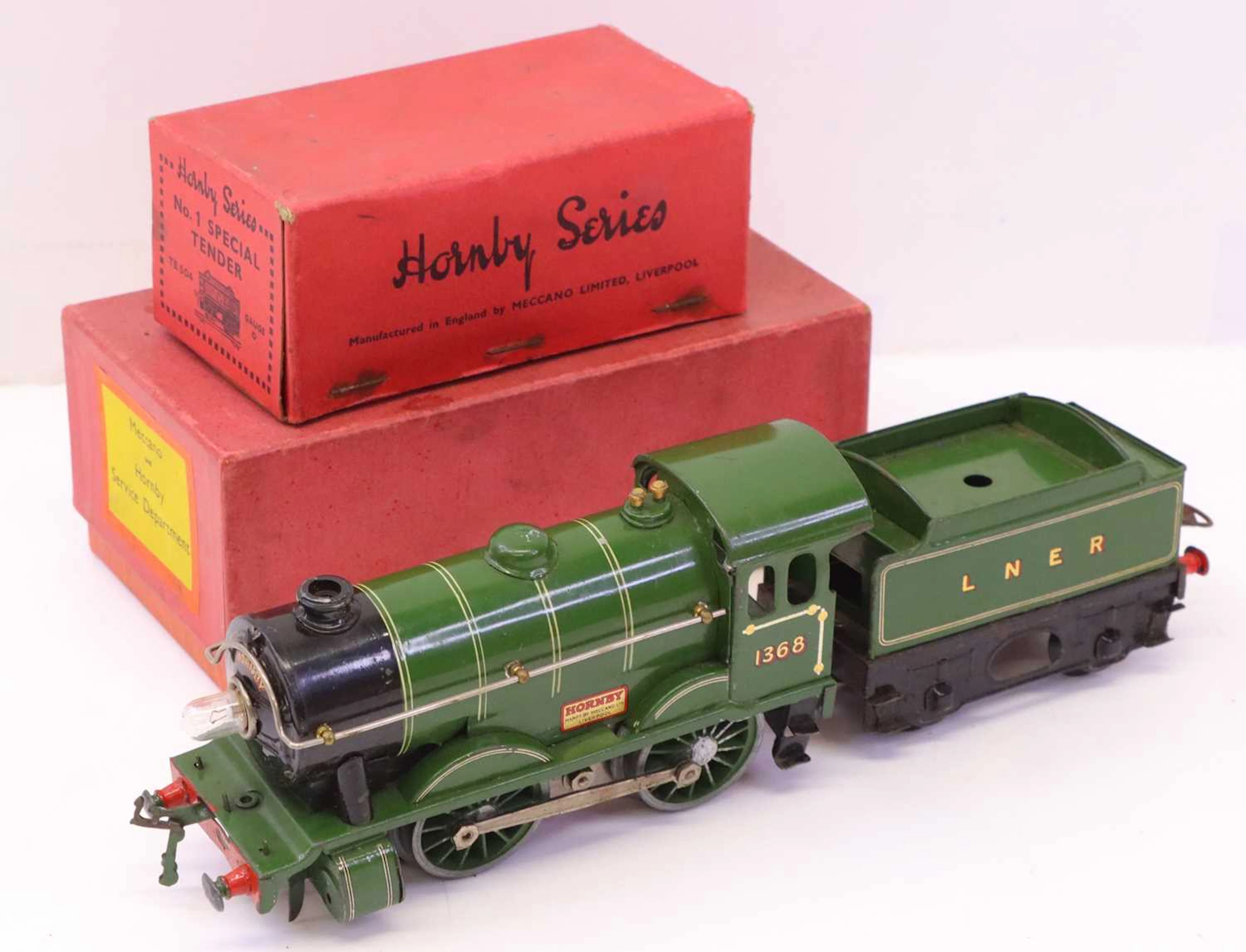 Lot 68 - Hornby 0 gauge No.1 Special tender loco in