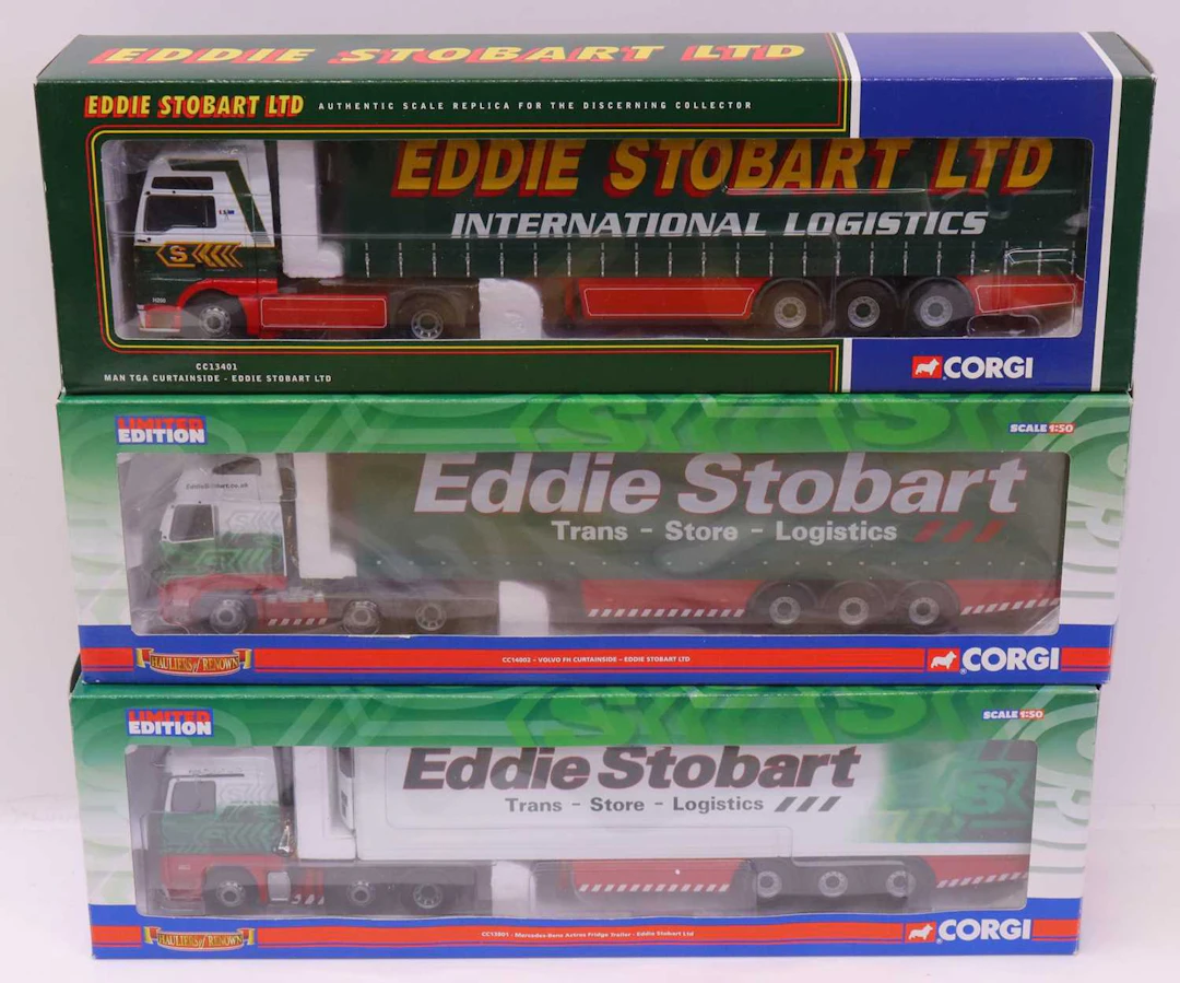 Lot 165 - Corgi Hauliers of Renown Eddie Stobart road