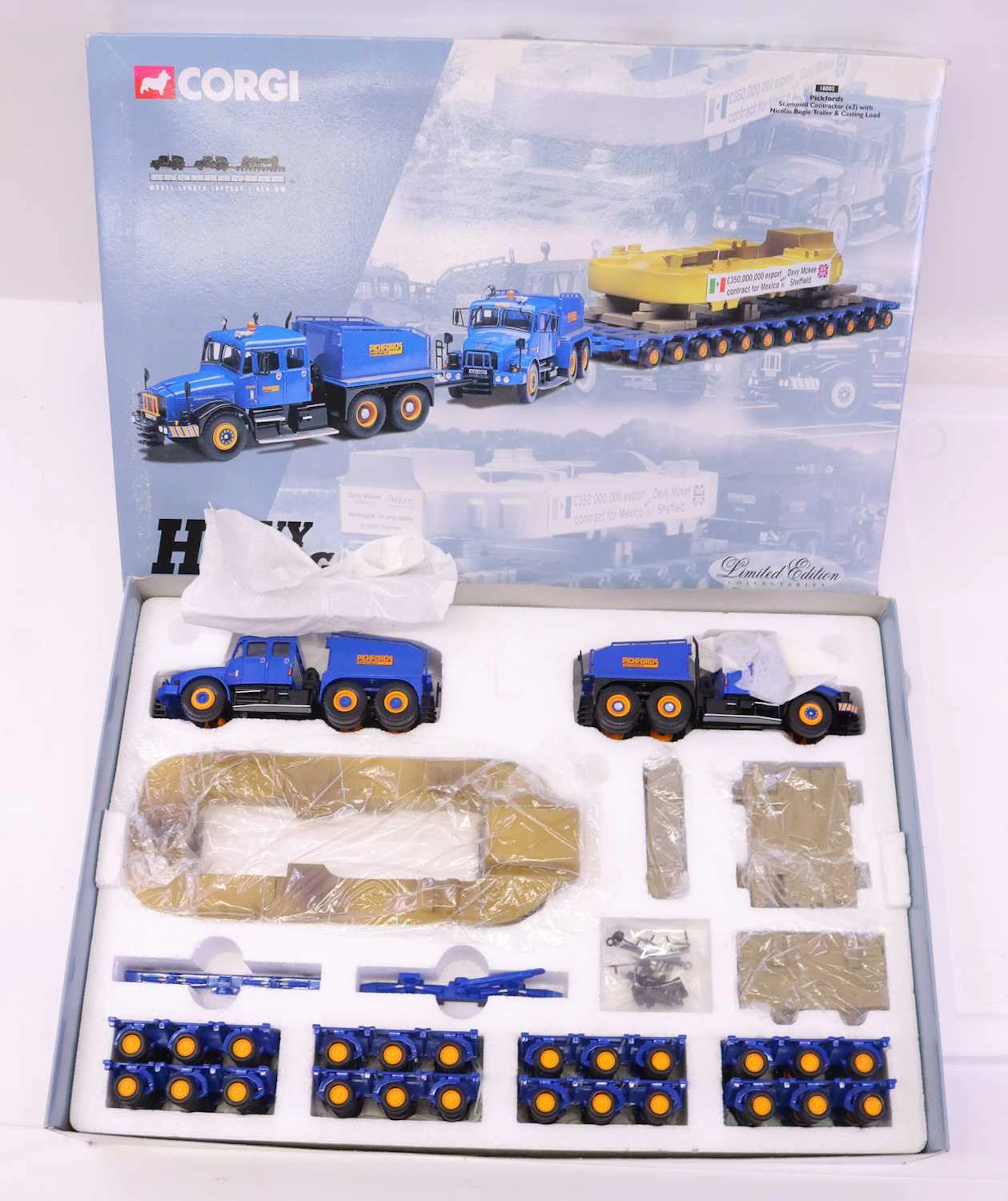 Lot 372 - Corgi Heavy Haulage 1/50th scale No.18002