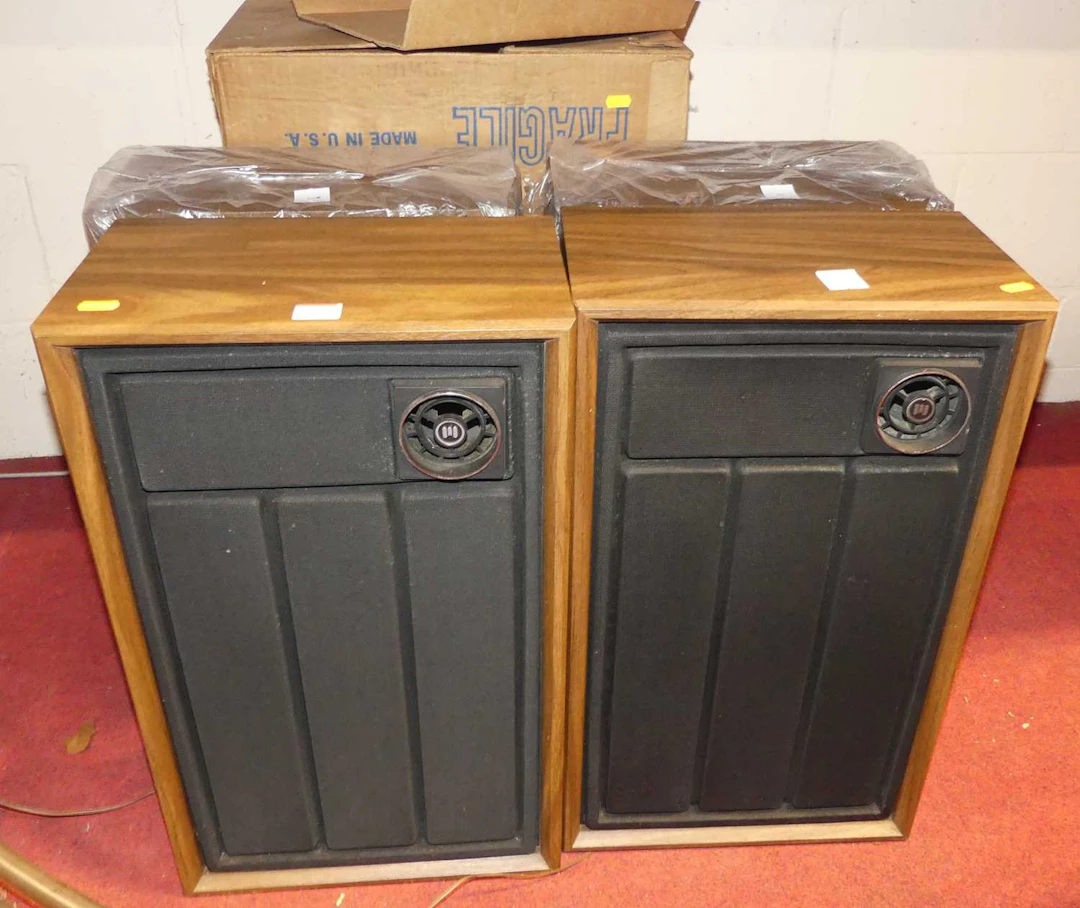 Lot 575 - A set of four TK Hi-Fi speakers