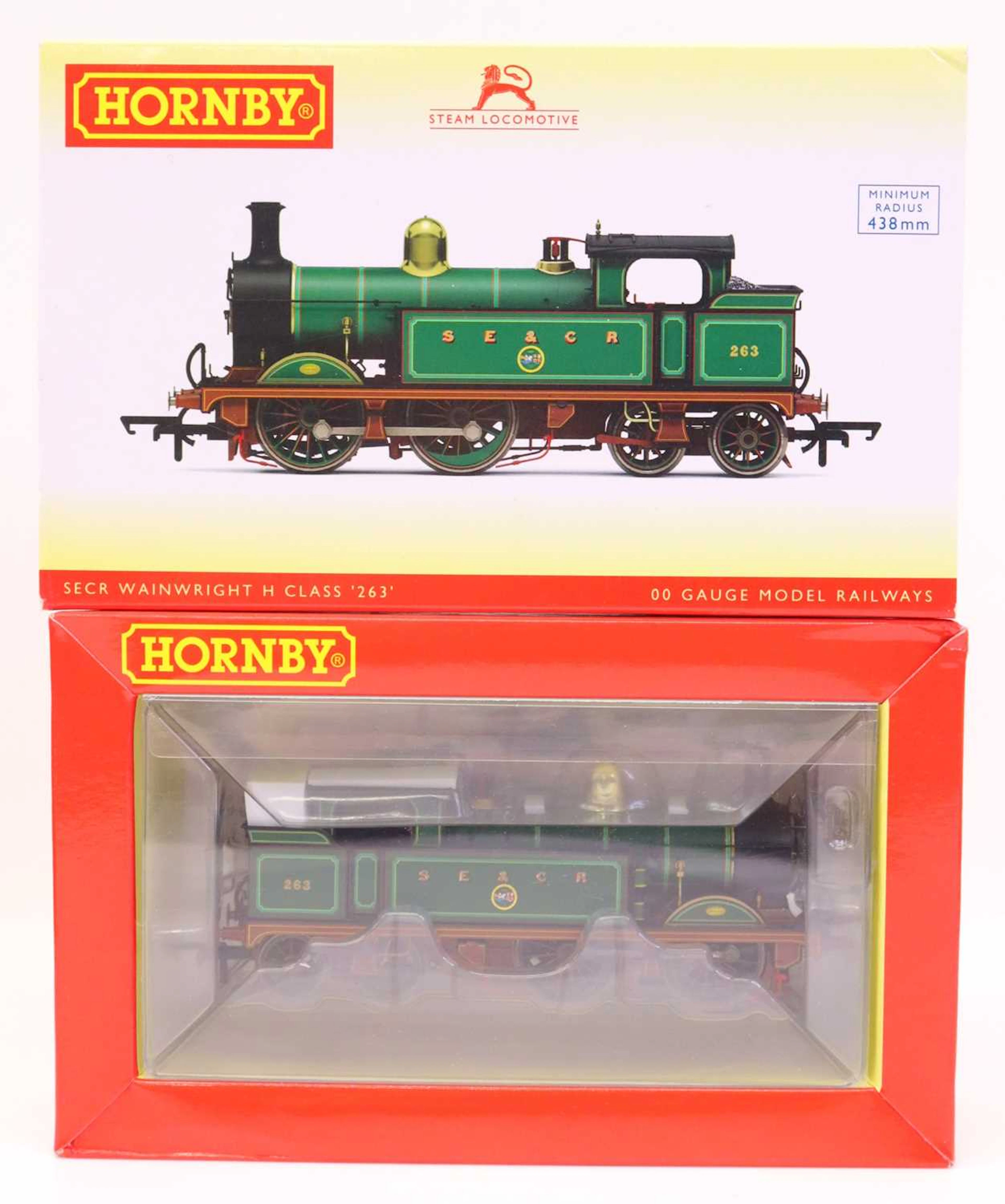 Lot 321 - Hornby R3648 00 gauge SE&CR Wainwright H