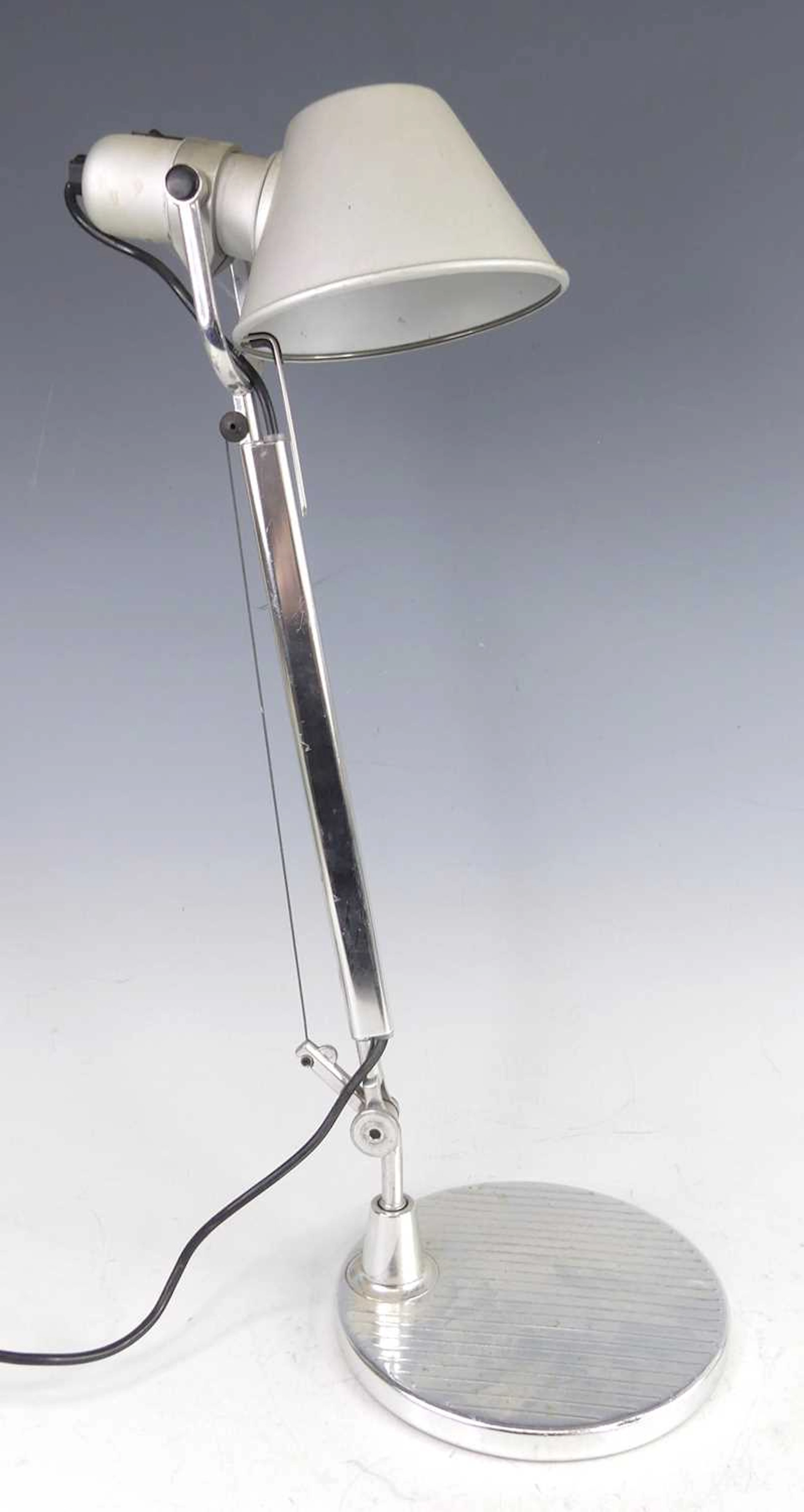 Lot 203 - An Artemide Tolomeo 'Mini' aluminium desk
