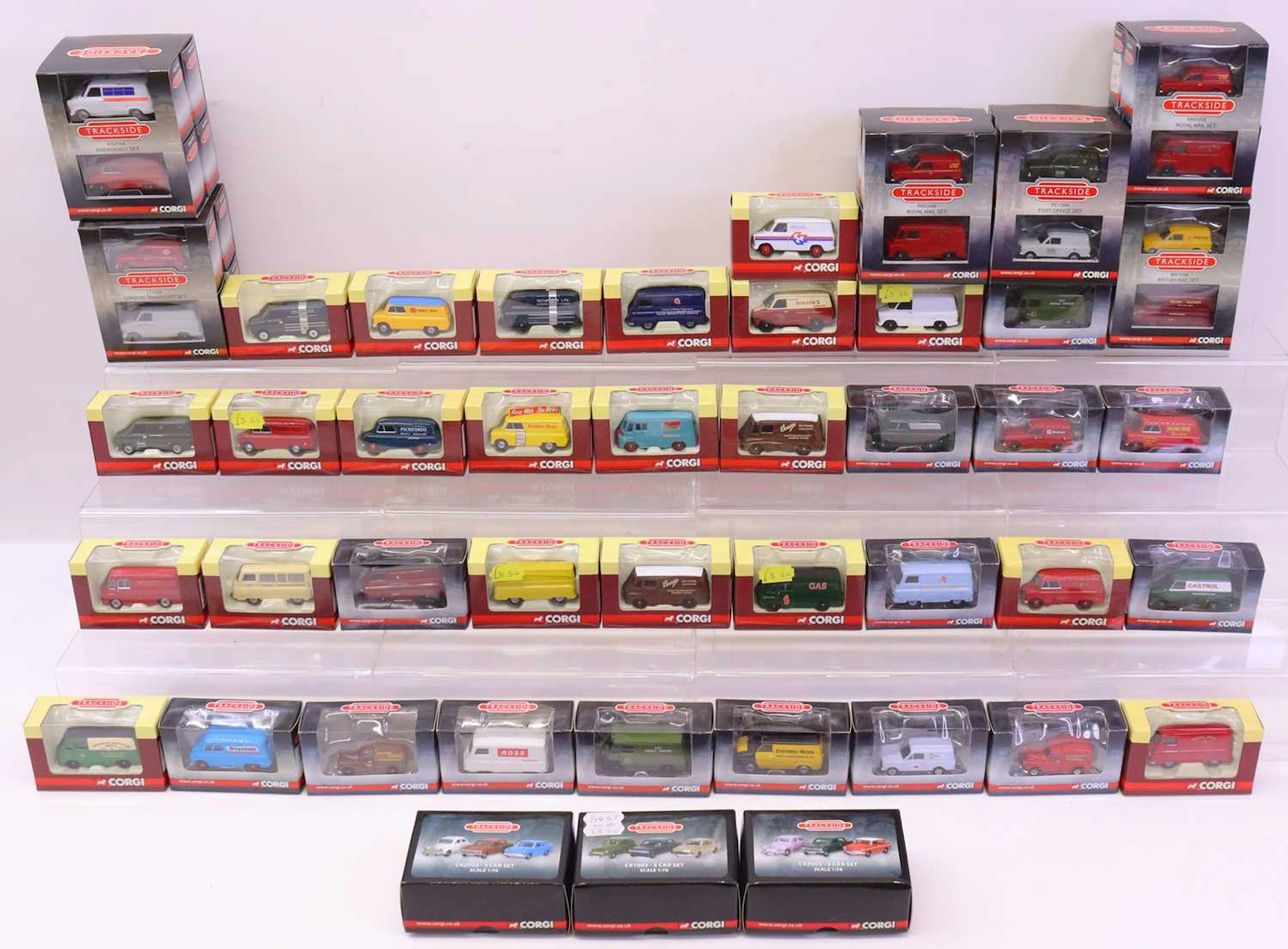 Lot 249 - 60+ Corgi Trackside 1/76th scale commericial