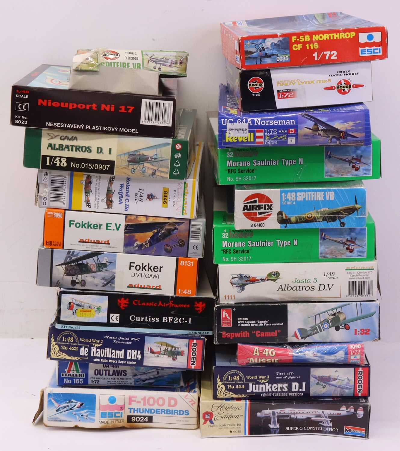 Lot 34 - Two boxes containing a collection of plastic