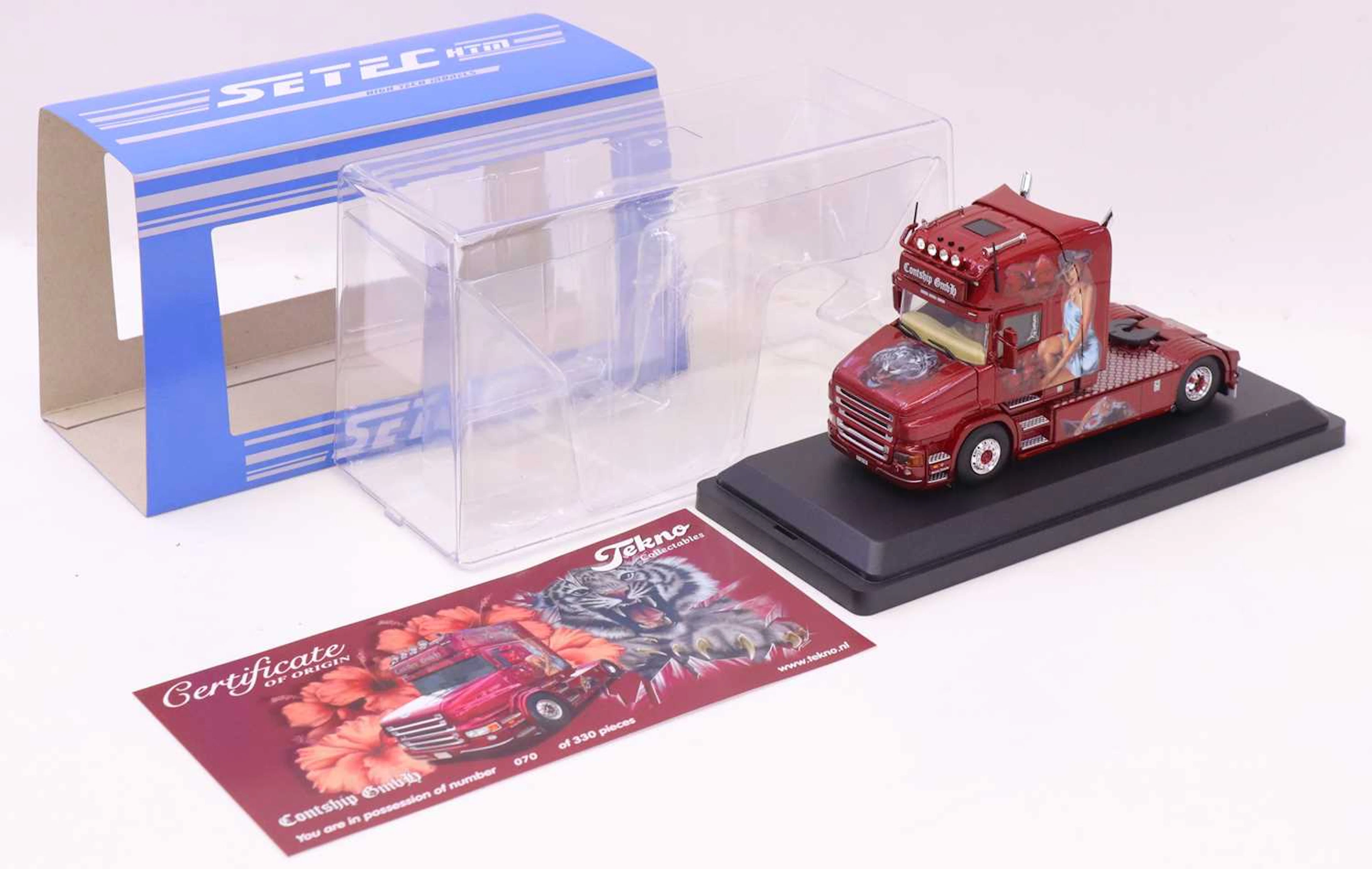 Lot 134 - Tekno 1:50 scale no. 87717 Setec Contship