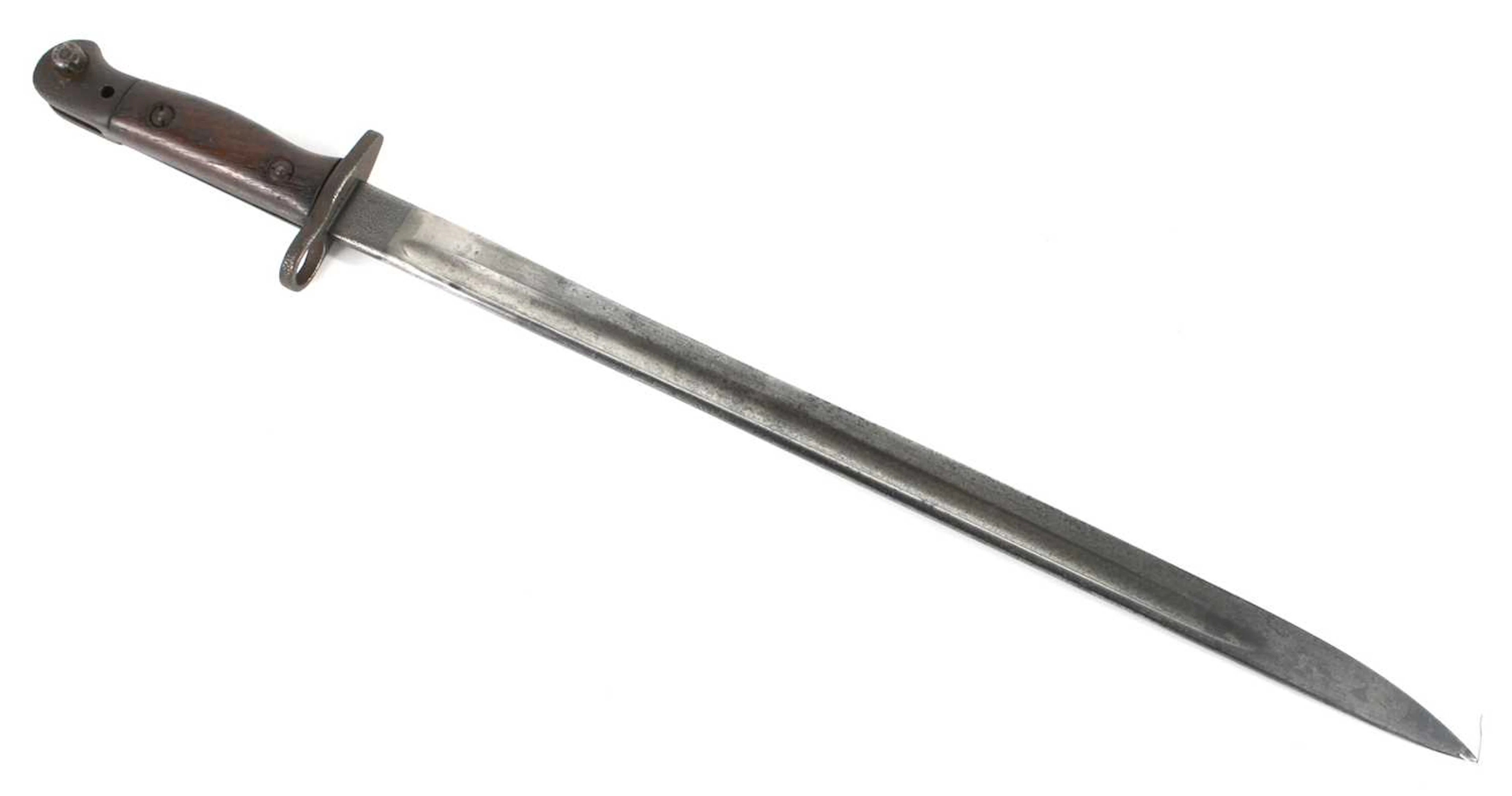 Lot 1159 - A British 1907 pattern bayonet, having a