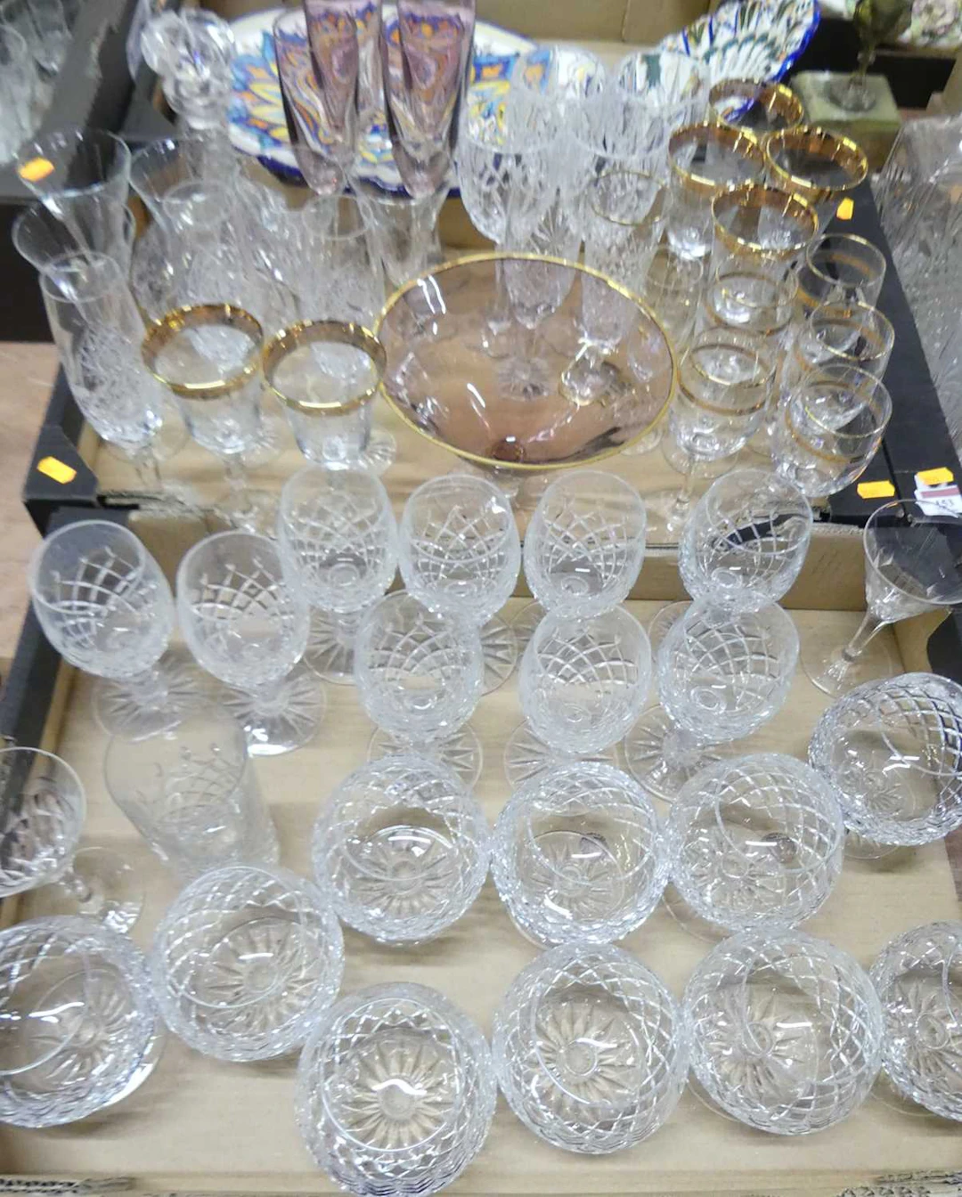 Lot 151 - A collection of glassware, to include a set