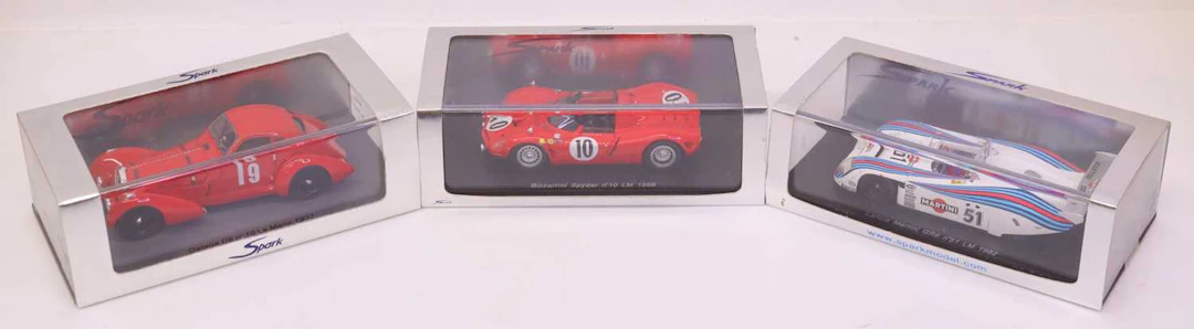 Lot 538 - Spark Models 1/43 scale group of 3 modern