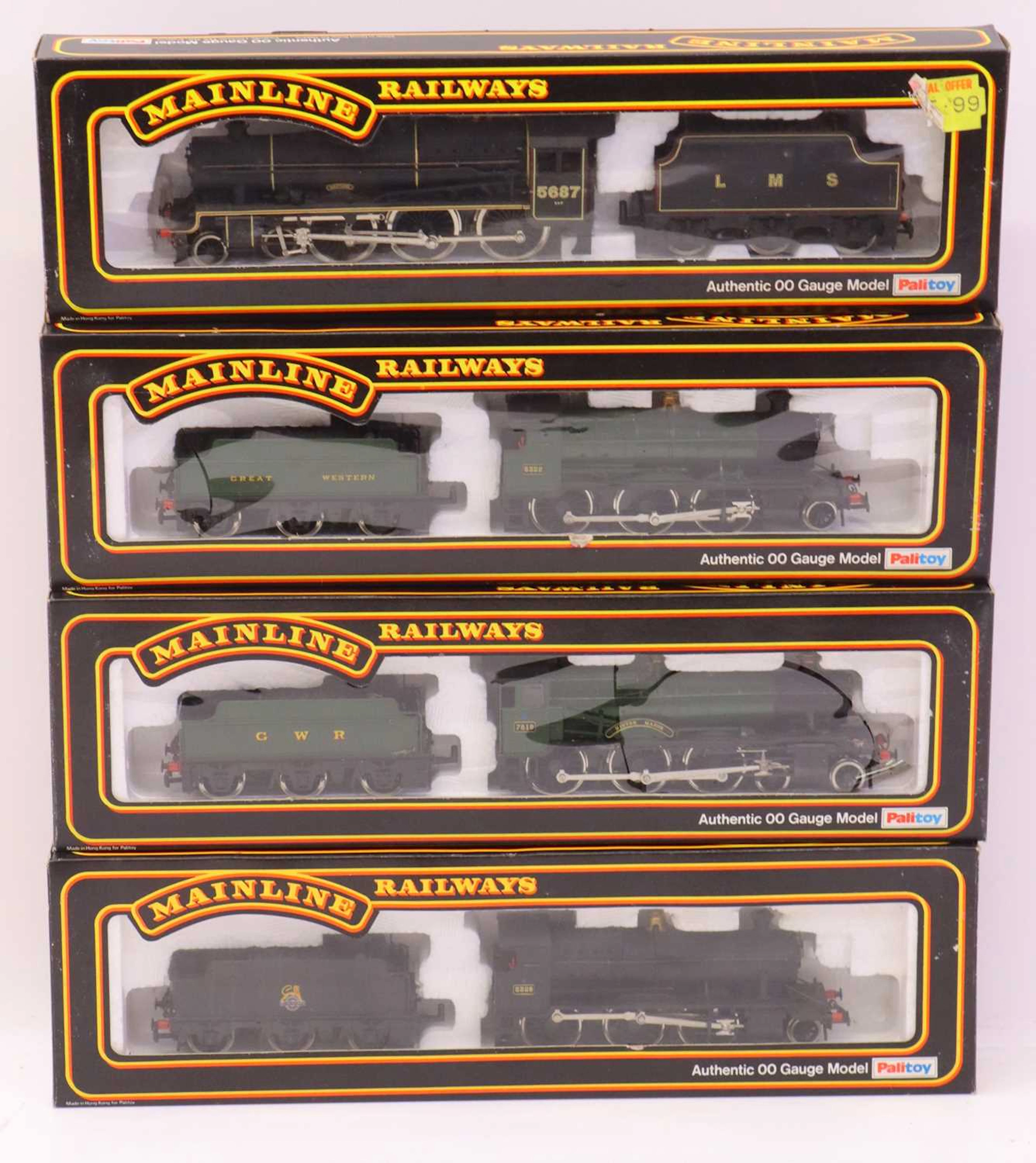 Lot 478 - Four Mainline 00 gauge locos to include a