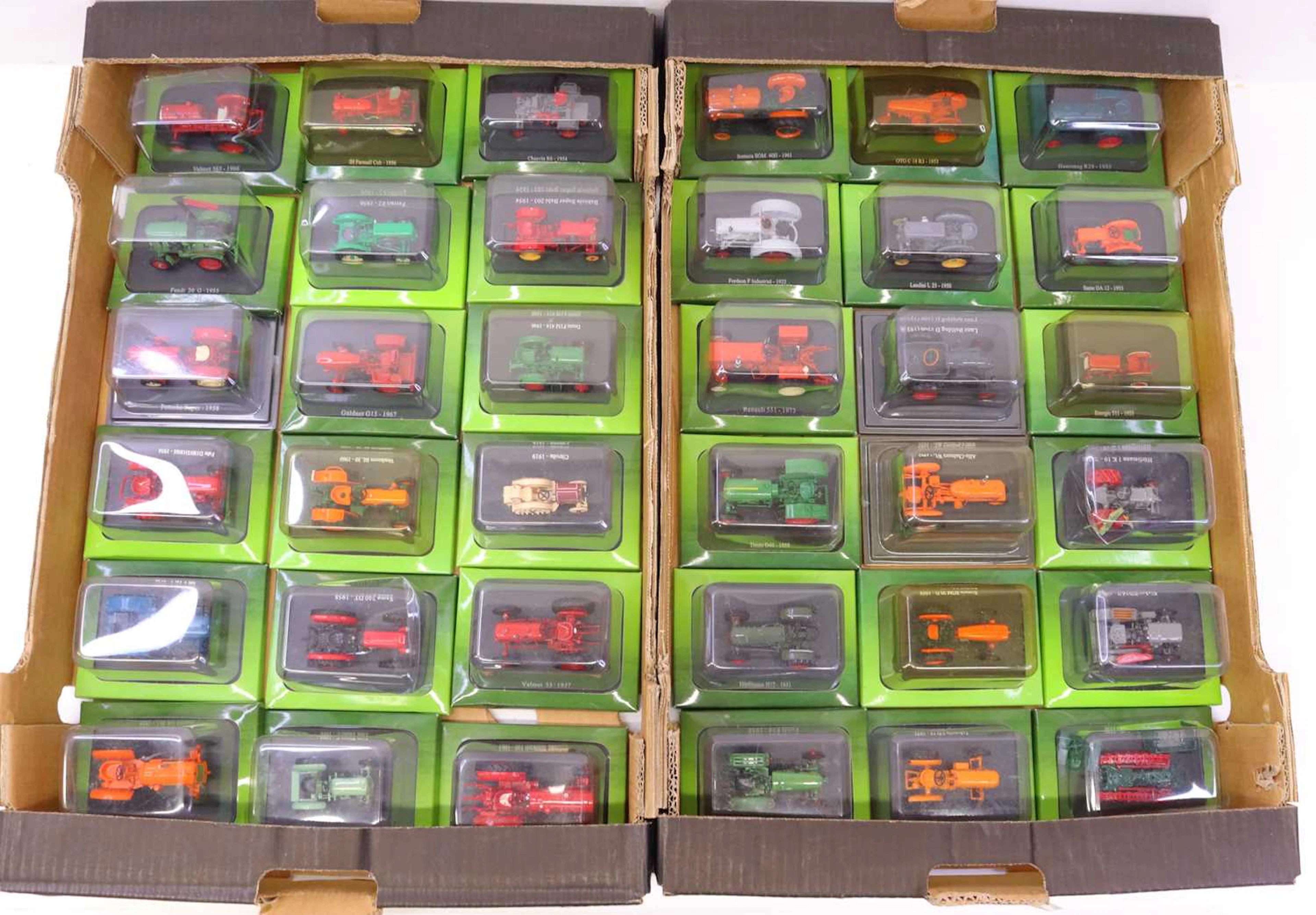 Lot 104 - Two trays containing various Hachette
