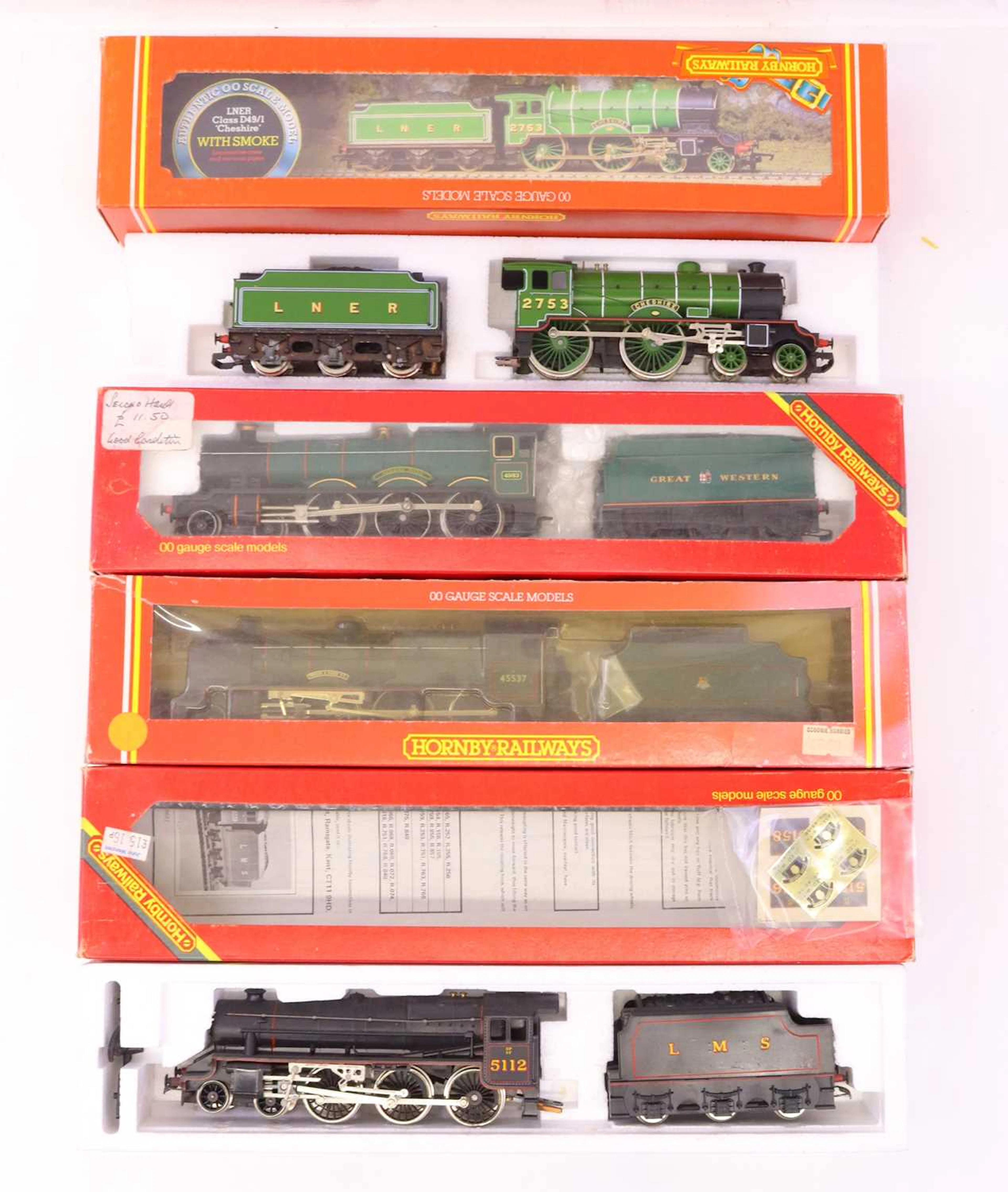 Lot 561 - Four Hornby 00 gauge 1980s locos to include
