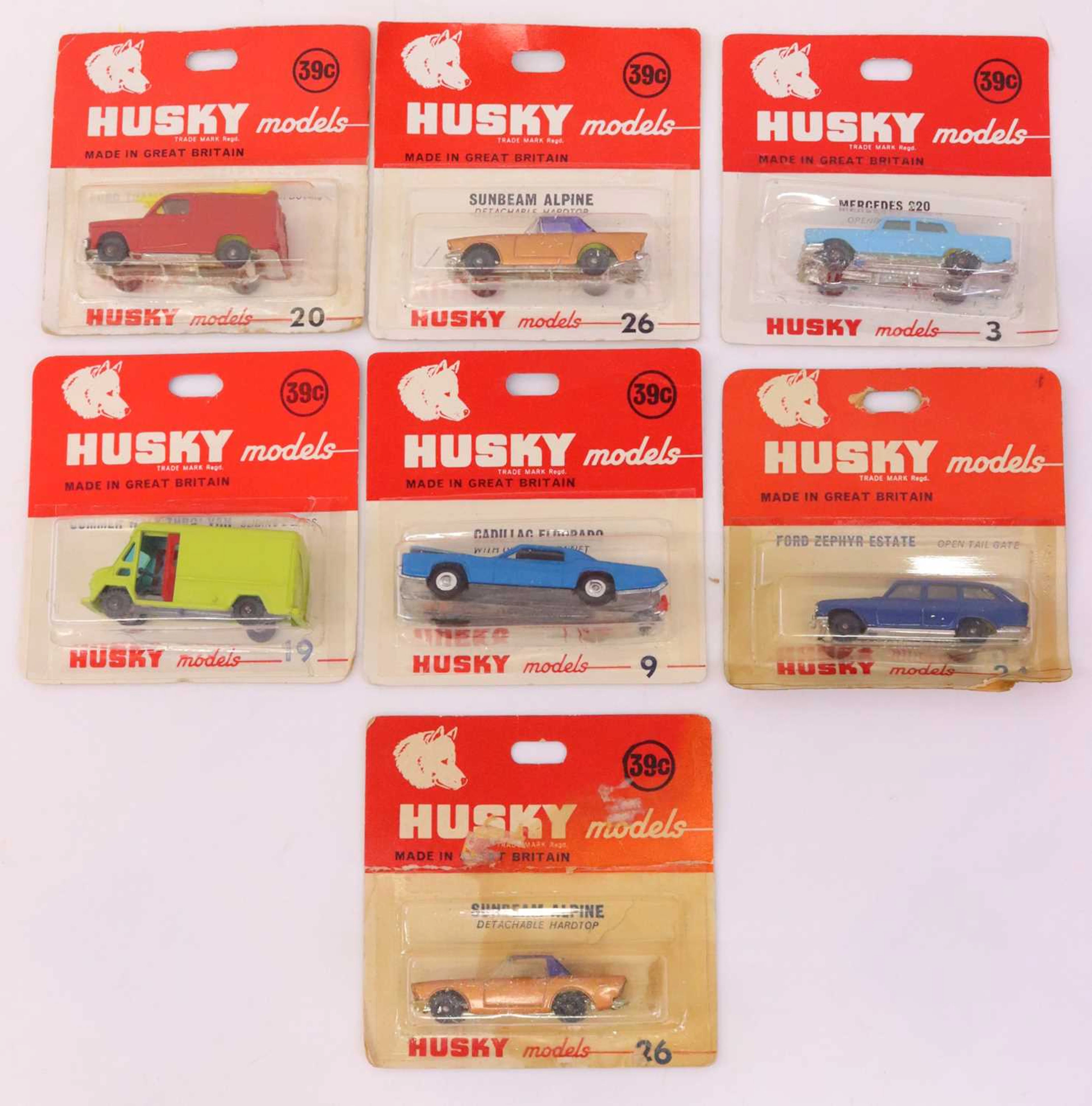 Lot 78 - A collection of Husky diecast (Corgi Toys)