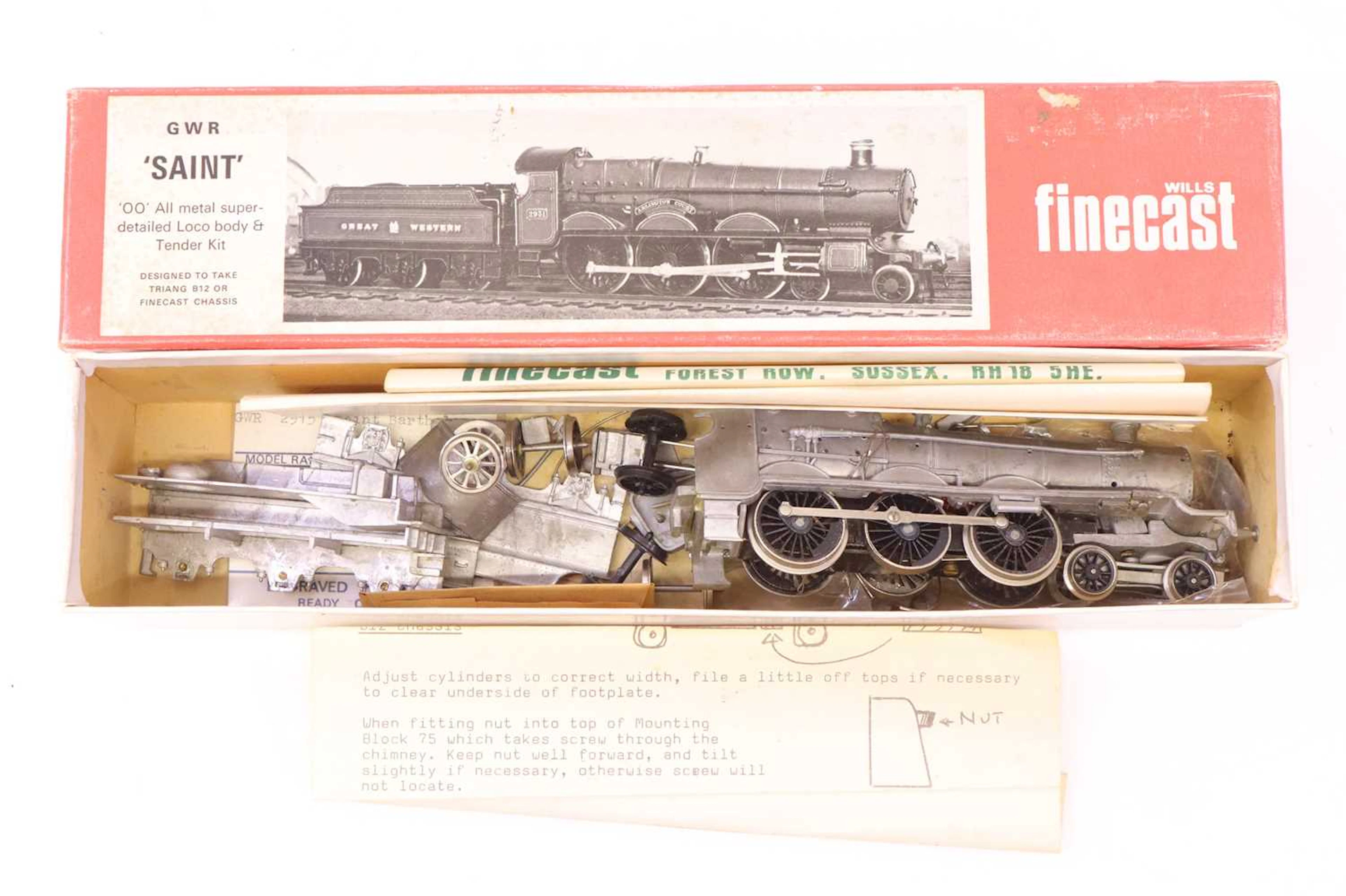 Lot 366 - Kit built 00 gauge GWR Saint Class loco