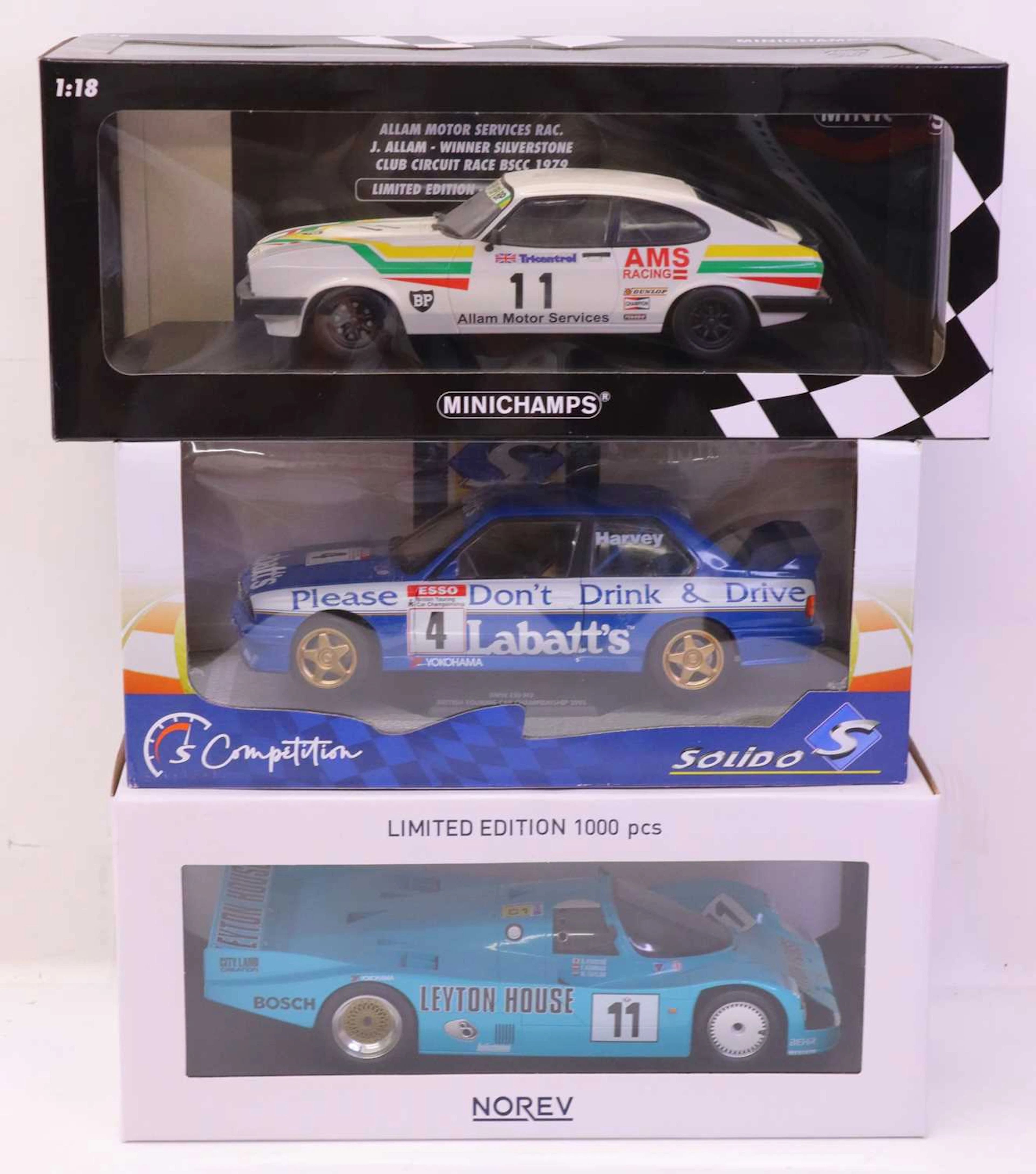 Lot 171 - Norev,Minichamps and Solido 1/18 scale group