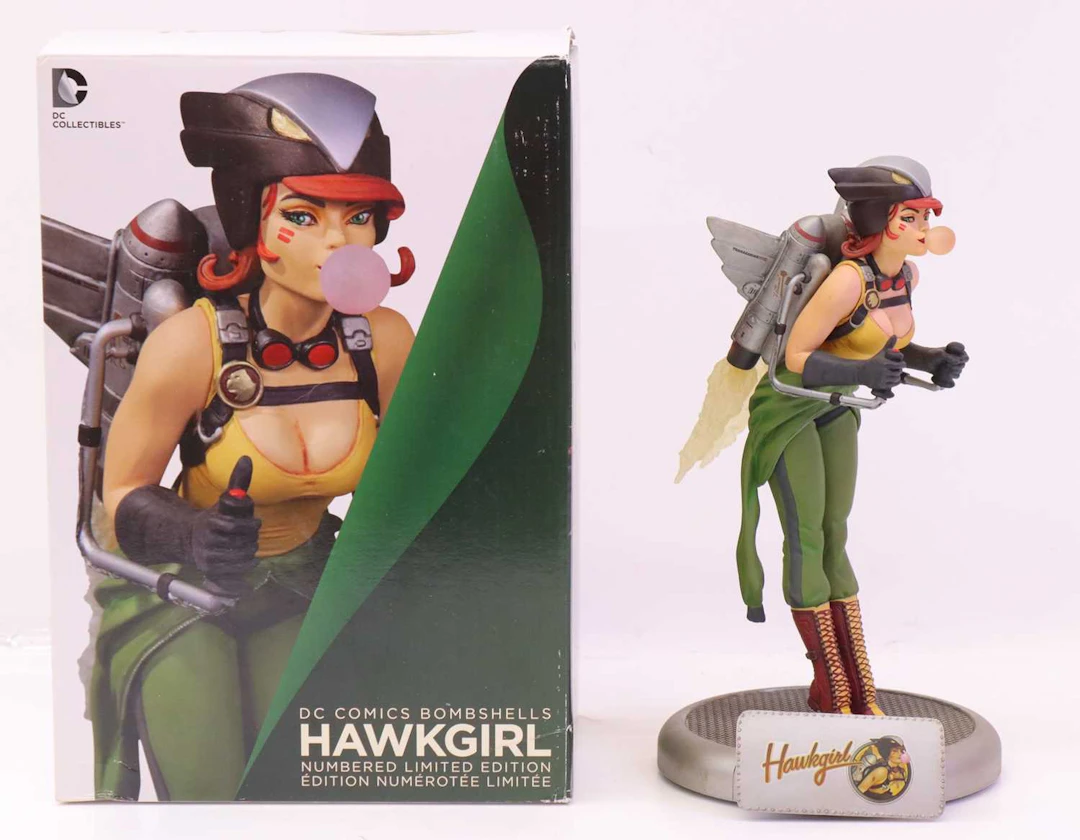 Lot 609 - DC Comic Bombshells Hawk Girl Figurine