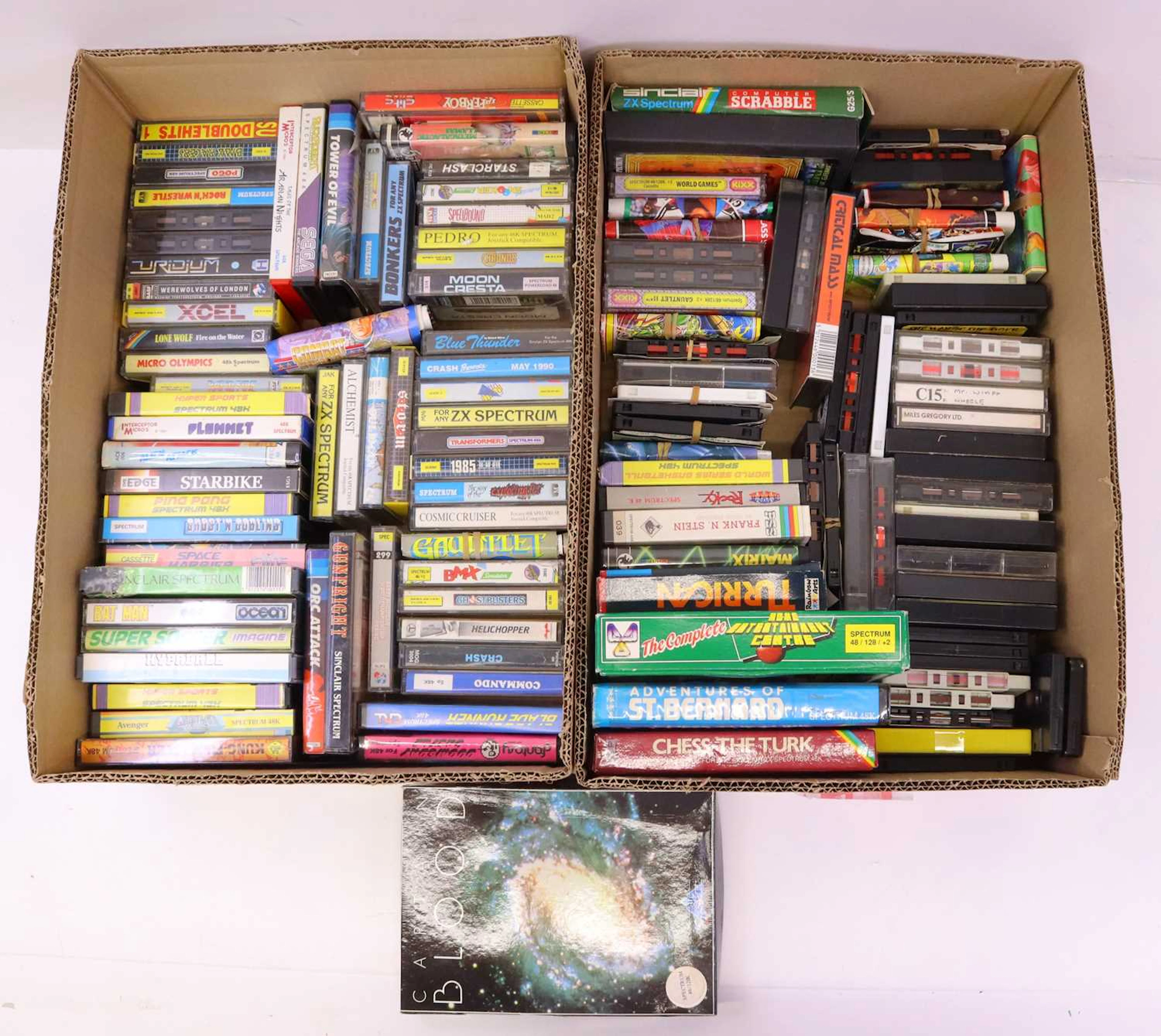 Lot 429 - 2 boxes containing Spectrum ZX, 48k and