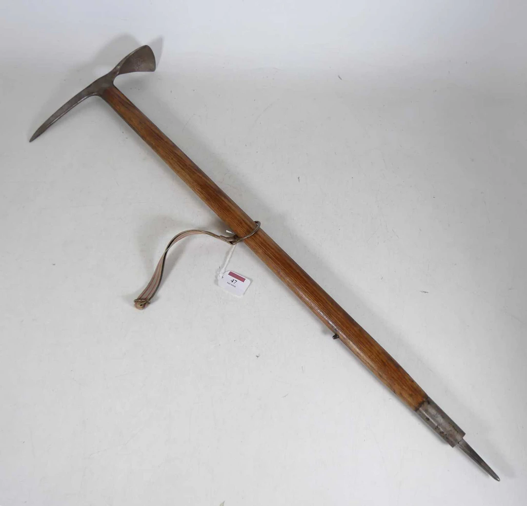 Lot 47 - A 20th century Stubai ice-pick, length 90cm