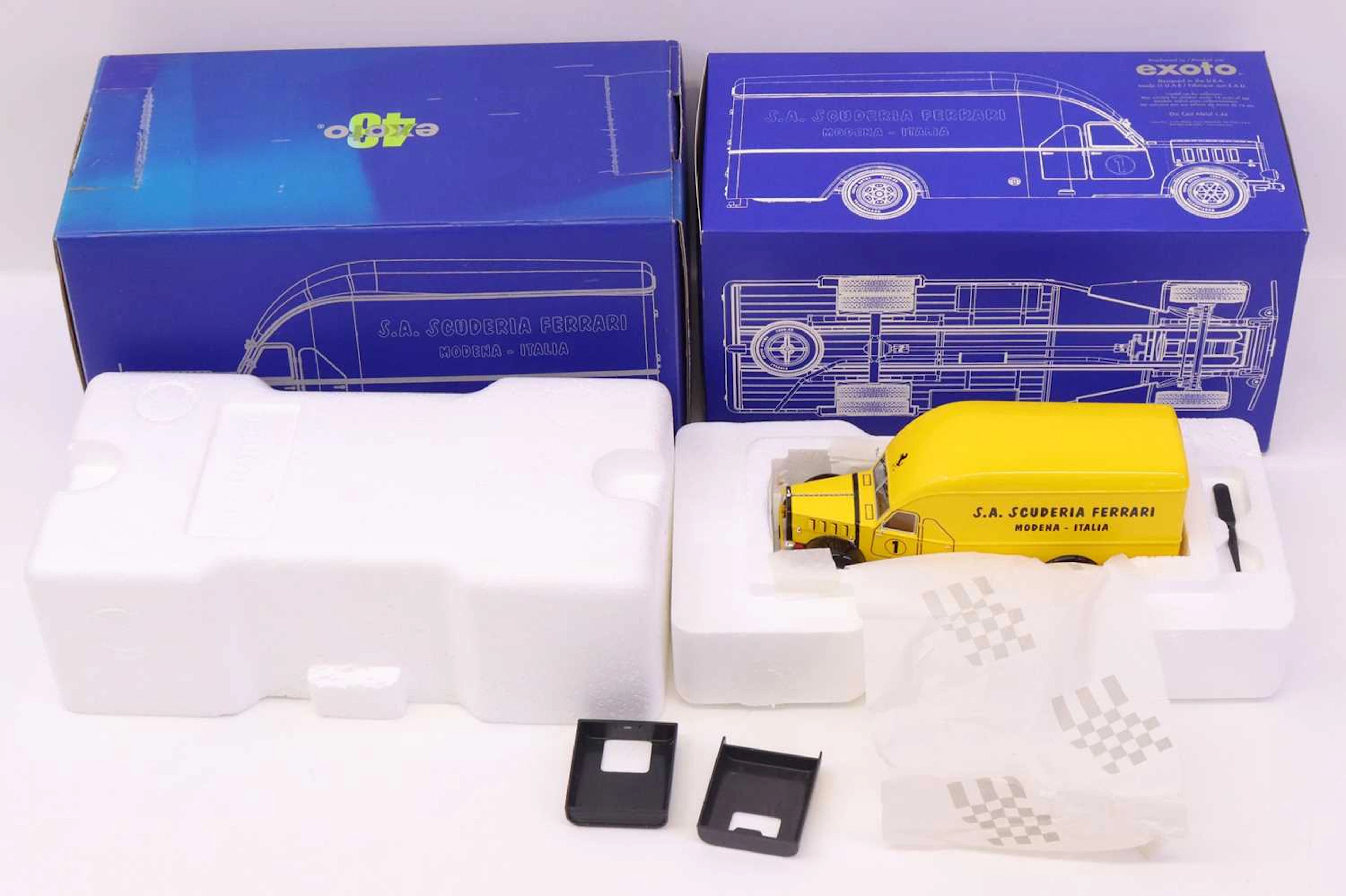 Lot 535 - Exoto 1/43 scale No.0001 Alfa Romeo 500 Race