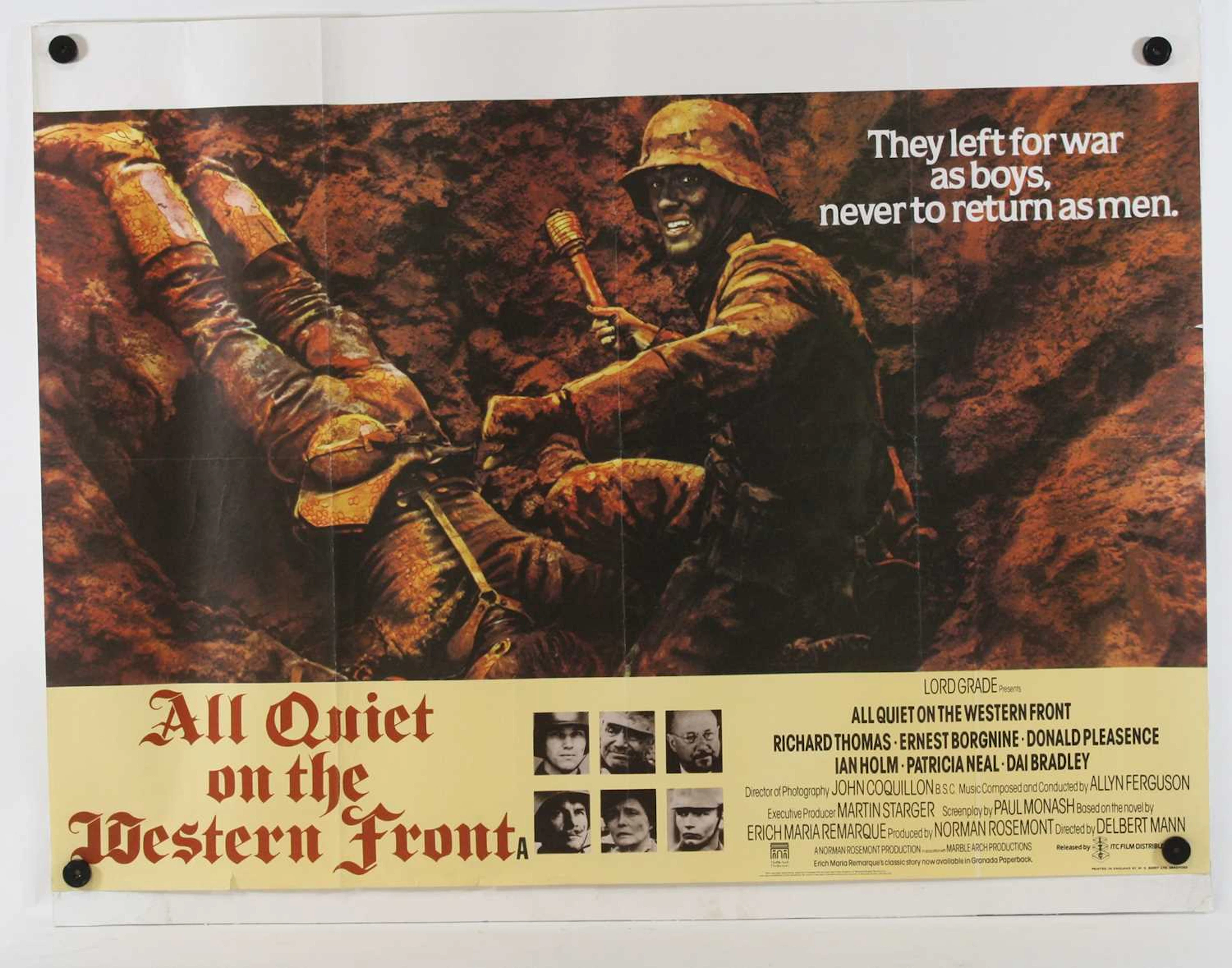 Lot 1082 - All Quiet on the Western Front, 1979, UK