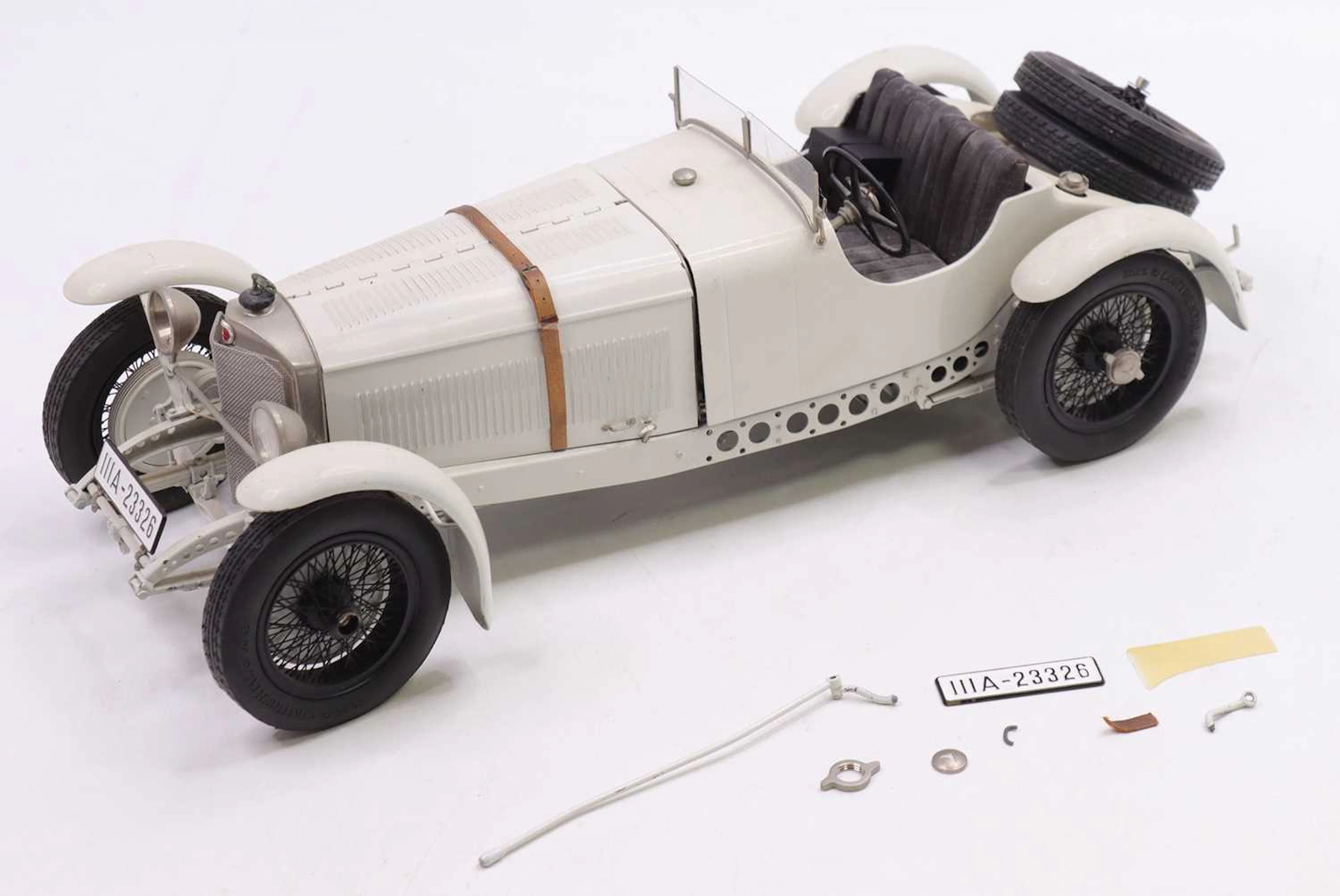 Lot 828 - Fulgurex (Swiss) 1/12 scale 1929 Mercedes