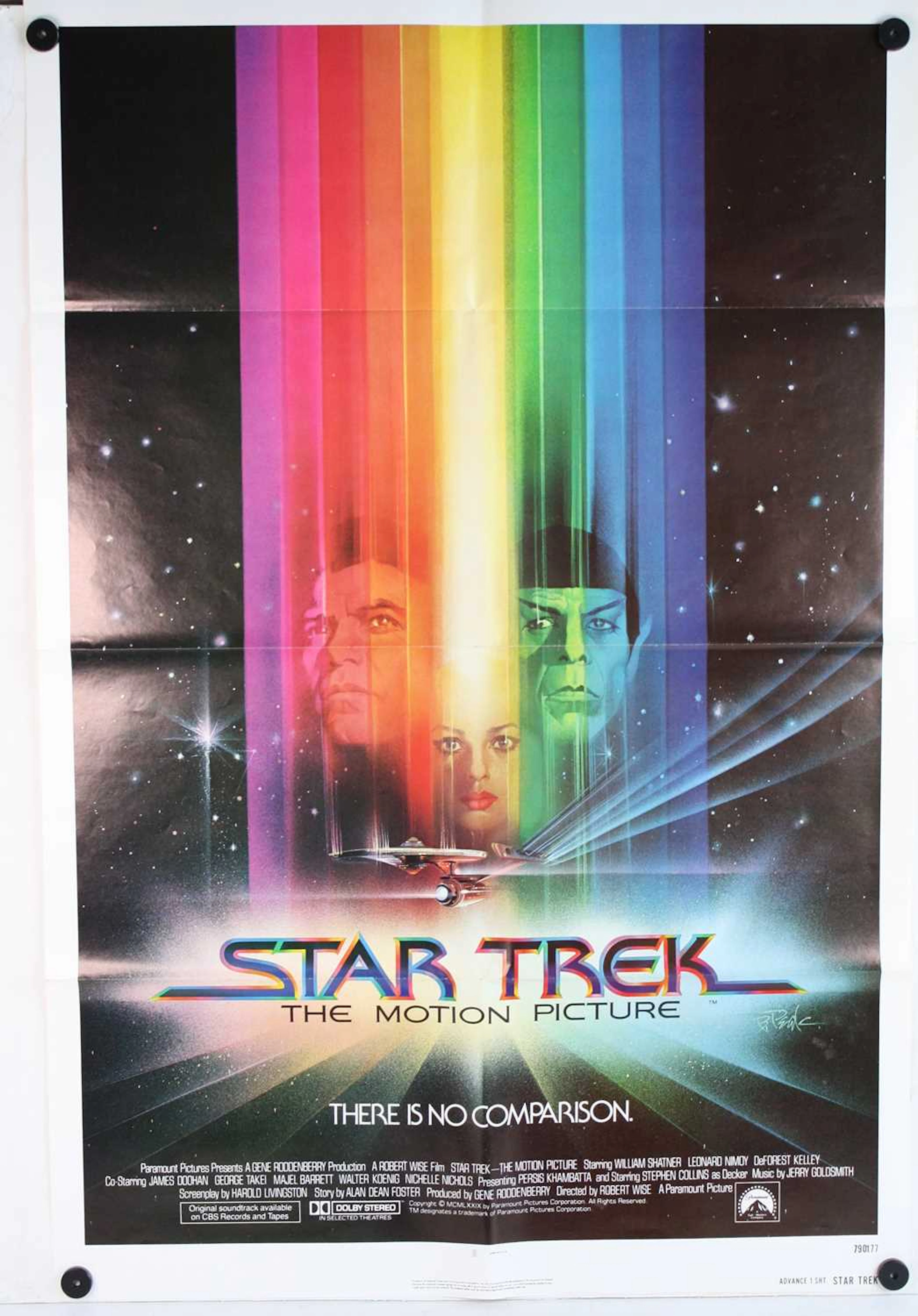 Lot 1275 - Star Trek The Motion Picture, 1979 US one