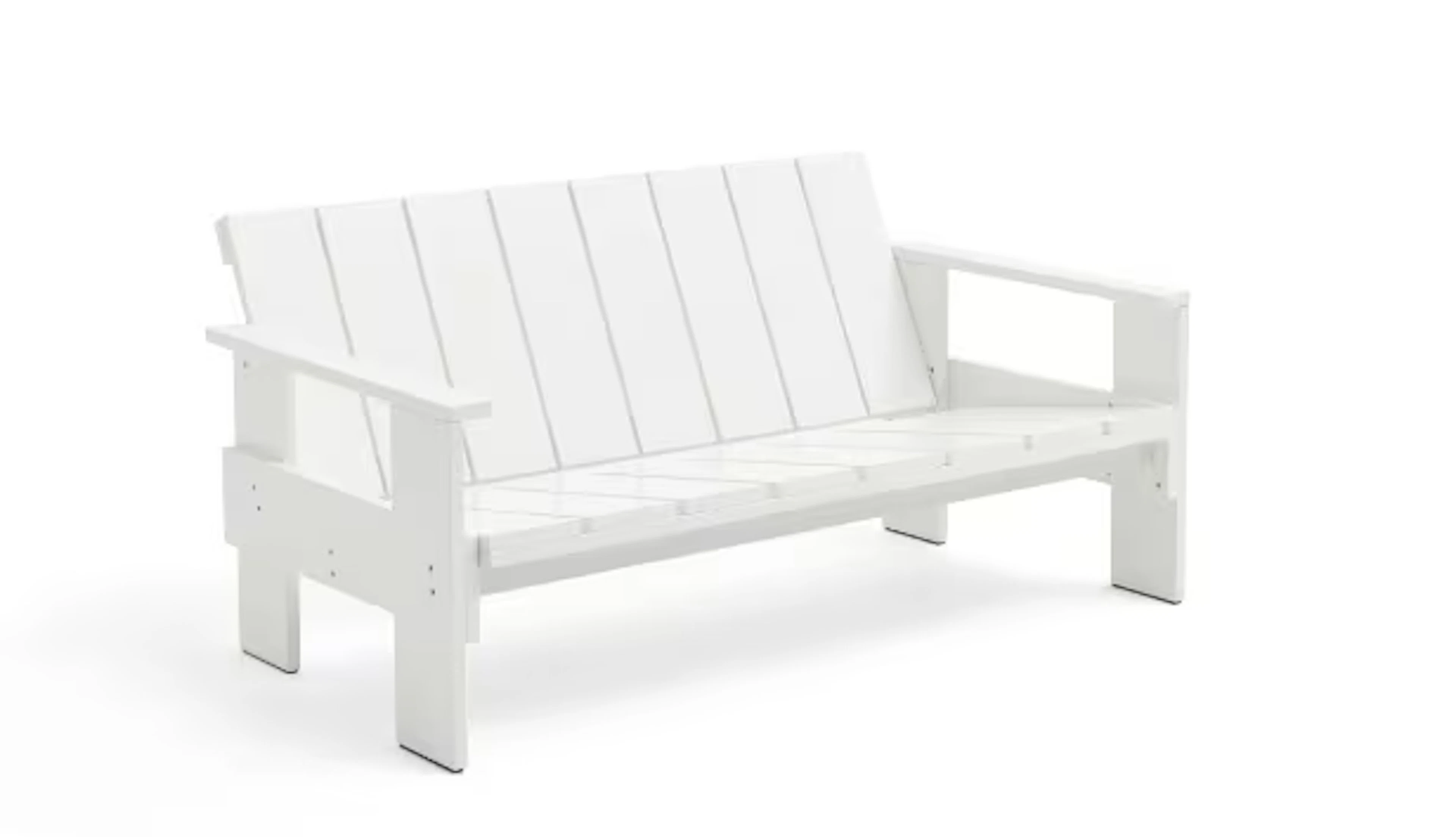 Gerrit Rietveld for HAY. Lounge sofa, Crate Collection, white