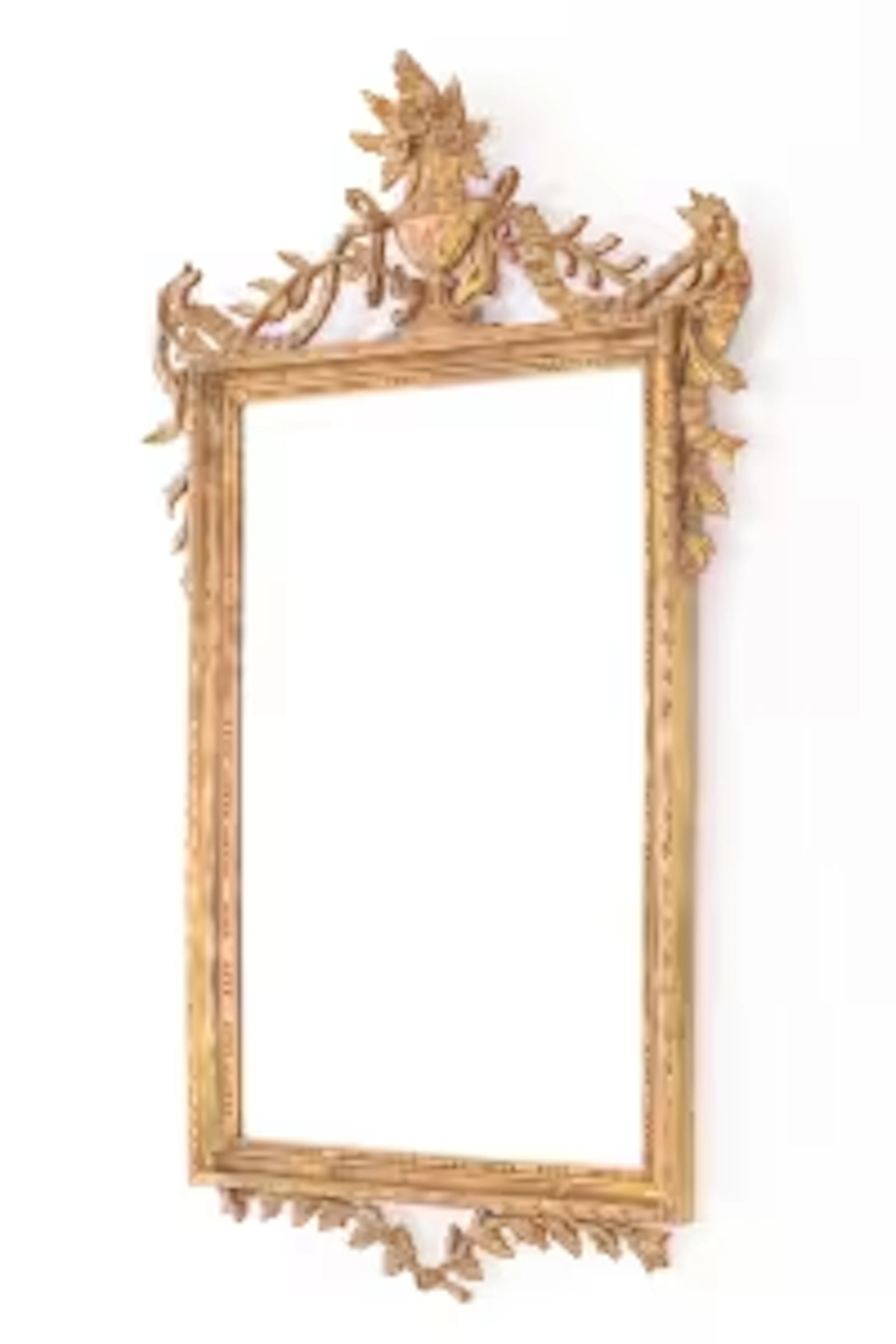 Empire-shaped mirror