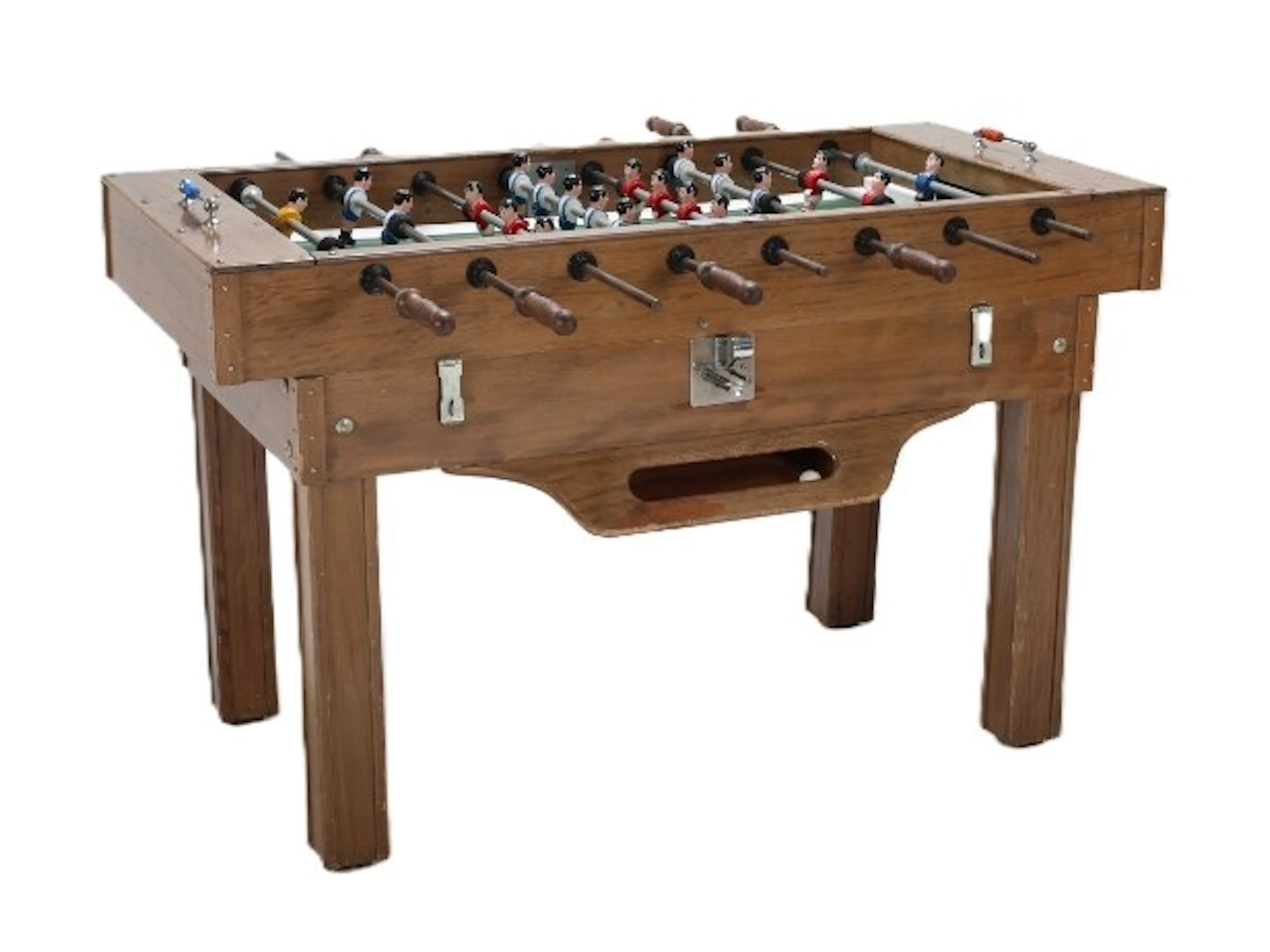 Vintage foosball table, Italy, 1950s