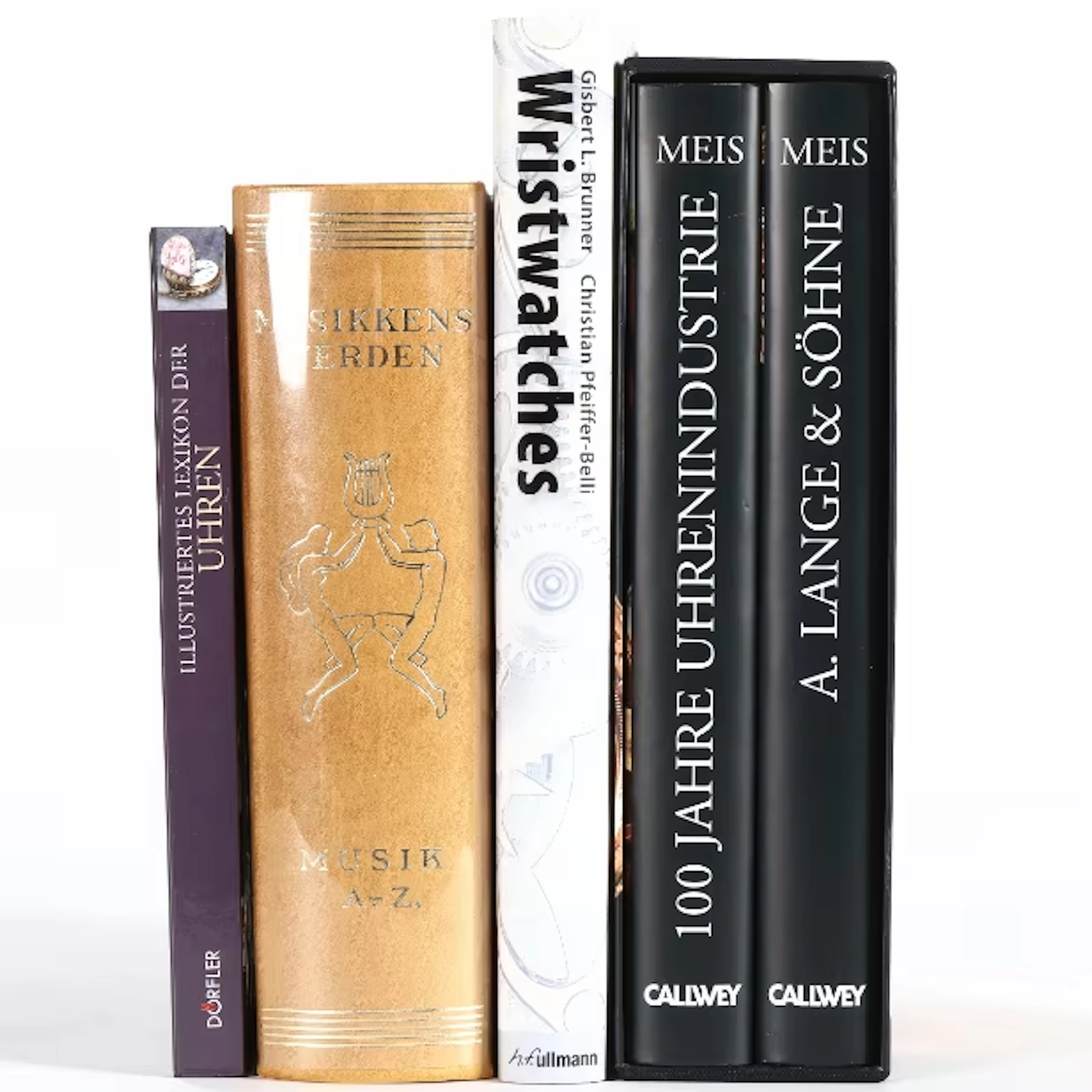 Collection of books about watches etc., i.a. Reinhard Meis / CALLWEY.