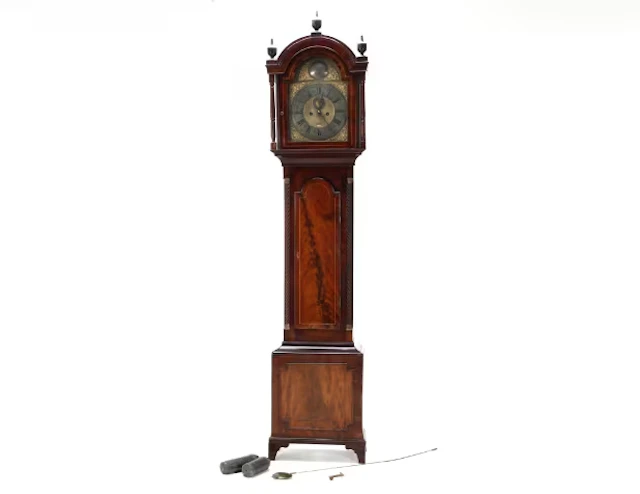 John Glasscock, Brentwood: English Regency grandfather clock made