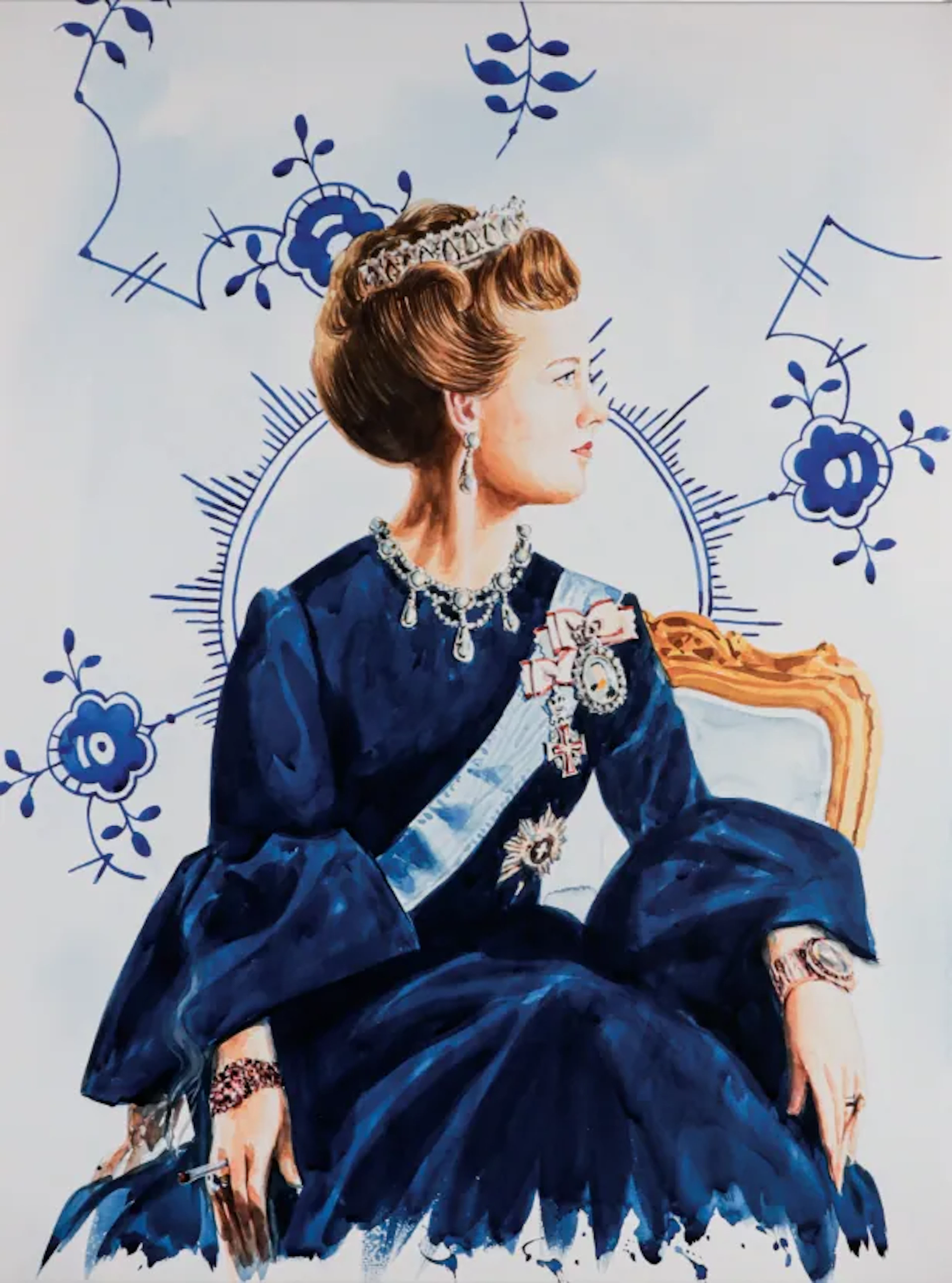 Søren Vilhelm/Artpusher. 'HM Royal Copenhagen 24K'