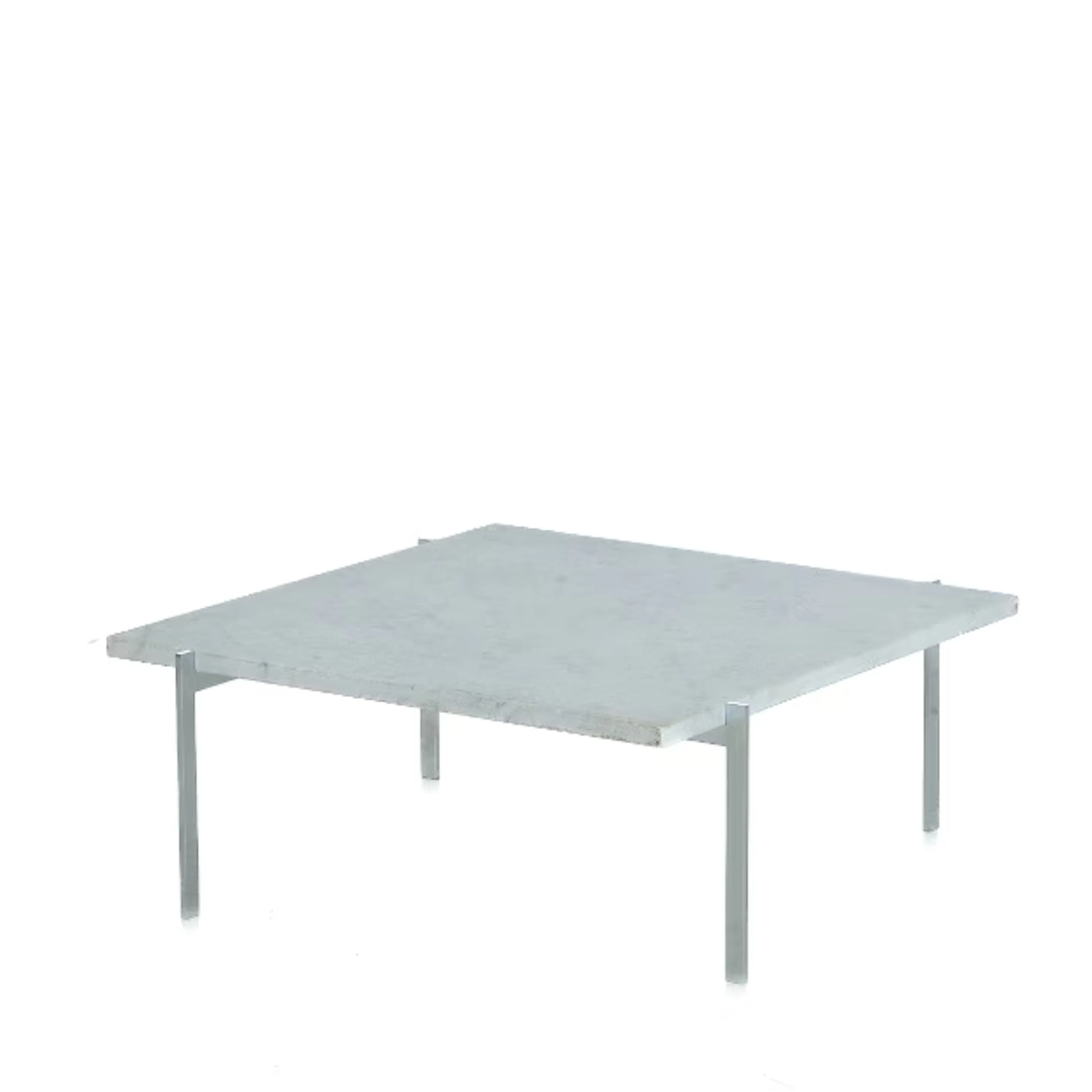 Poul Kjærholm. Coffee table, model PK-61 in steel and marble