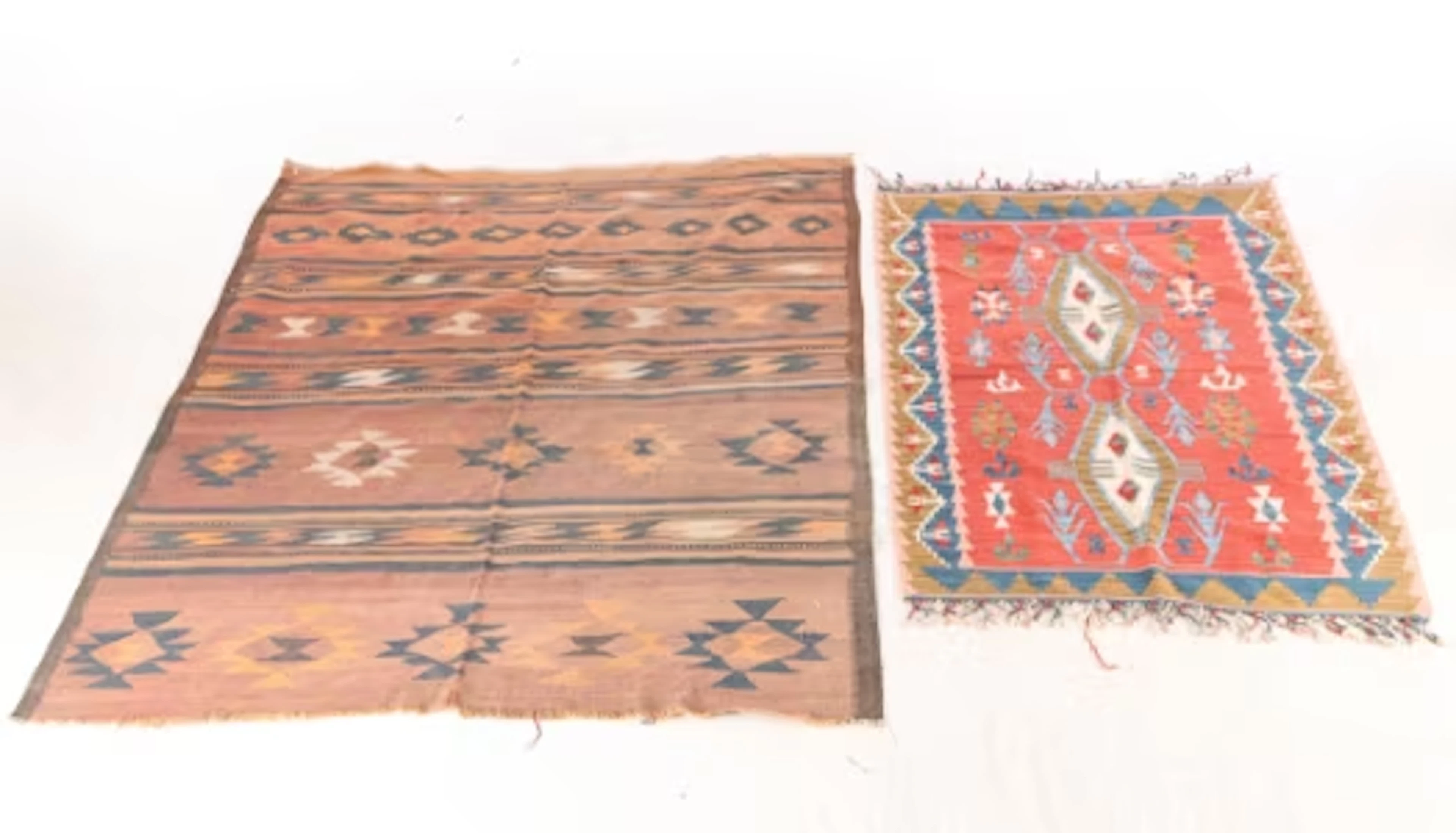 Two kilim rugs (2)
