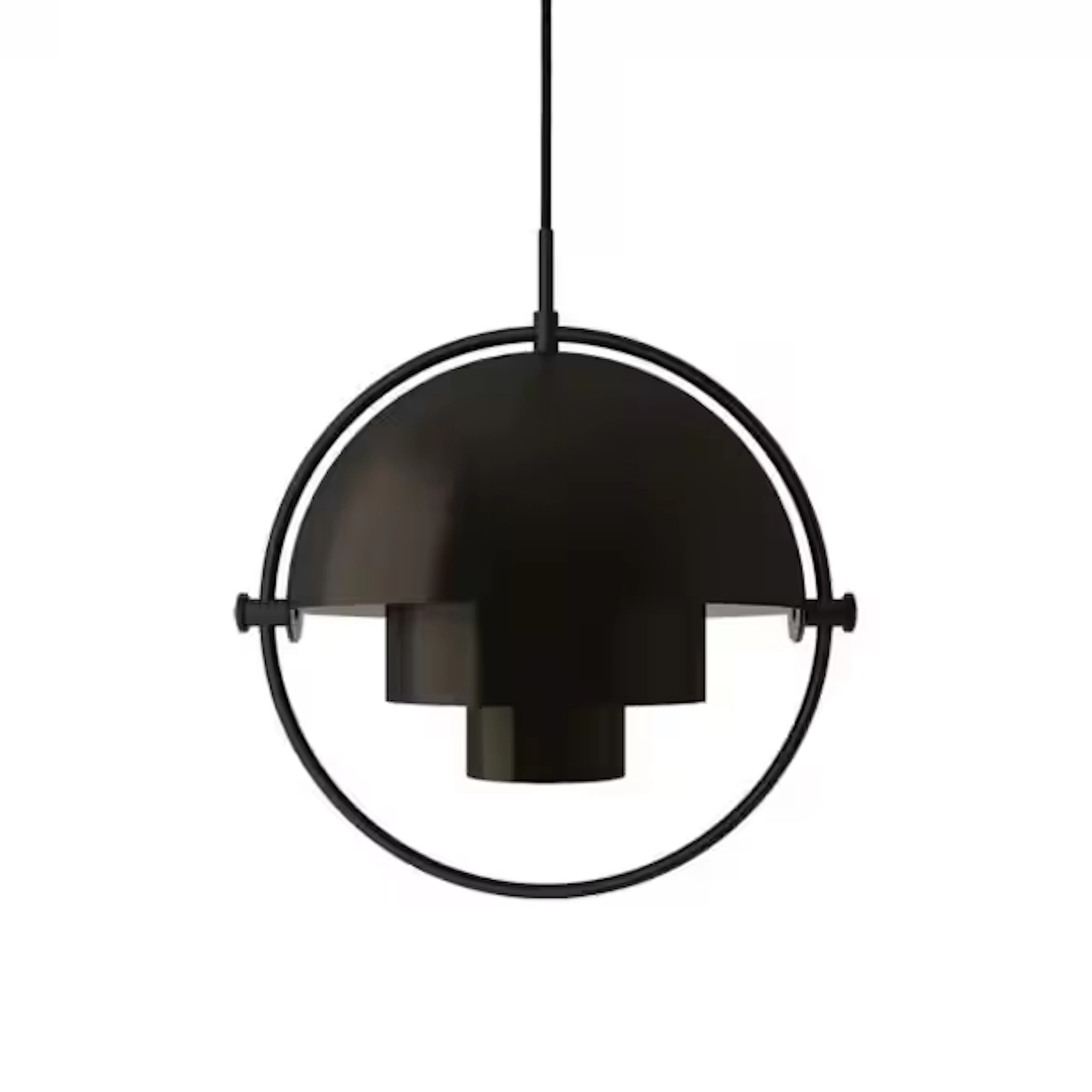 Louis Weisdorf for Gubi. Pendant, model multi-lite. Unused, black brass
