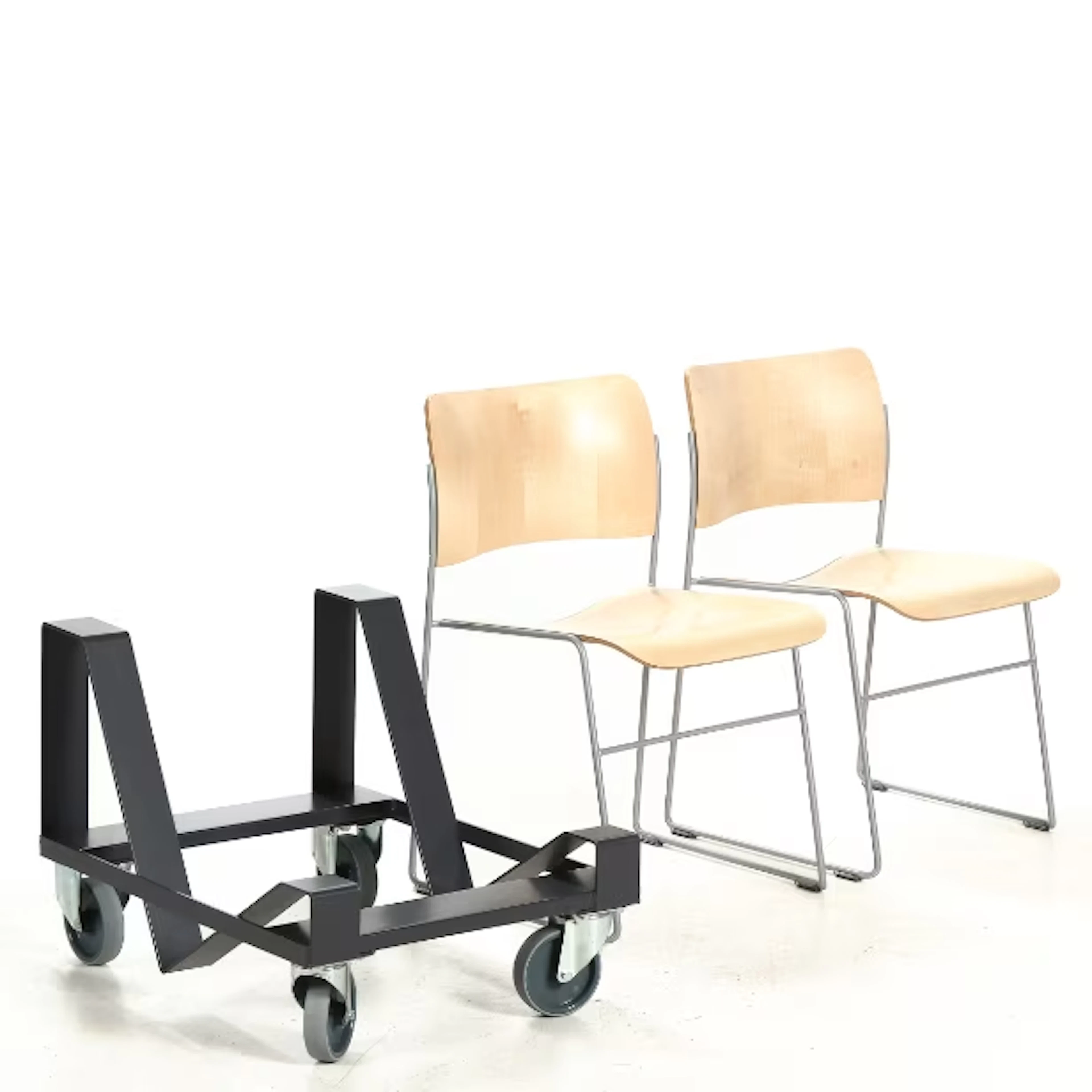 David Rowland, stackable chairs model 40/4 (3)